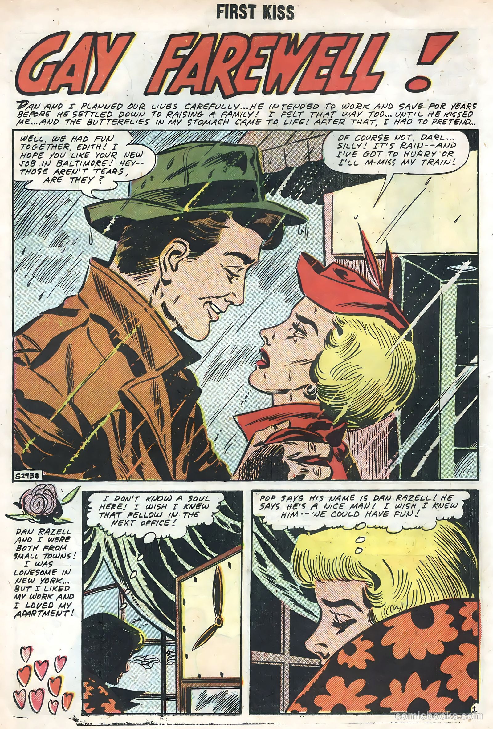 First Kiss #4 (1958) — page 14 of 36