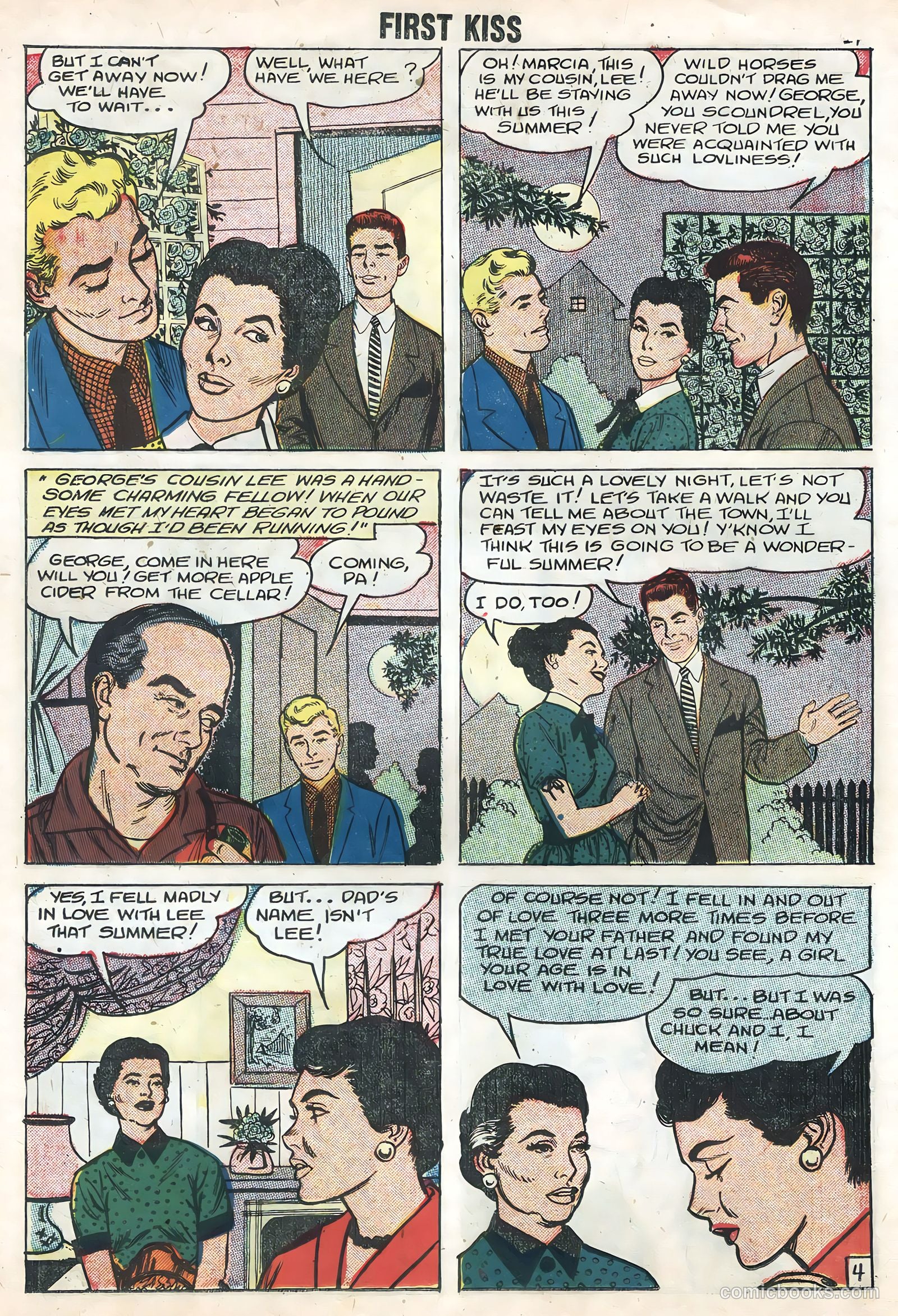 First Kiss #4 (1958) — page 26 of 36