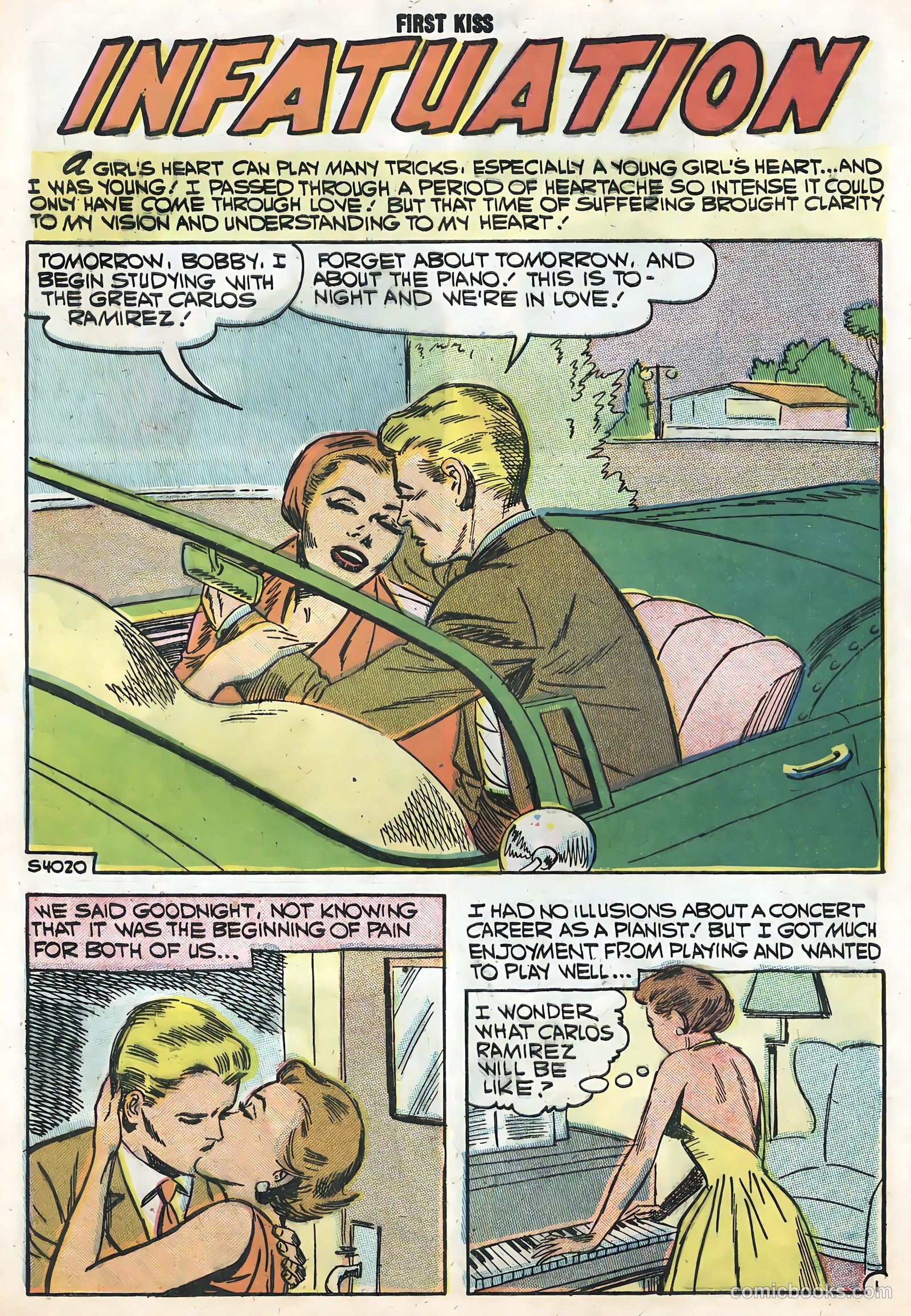 First Kiss #4 (1958) — page 28 of 36