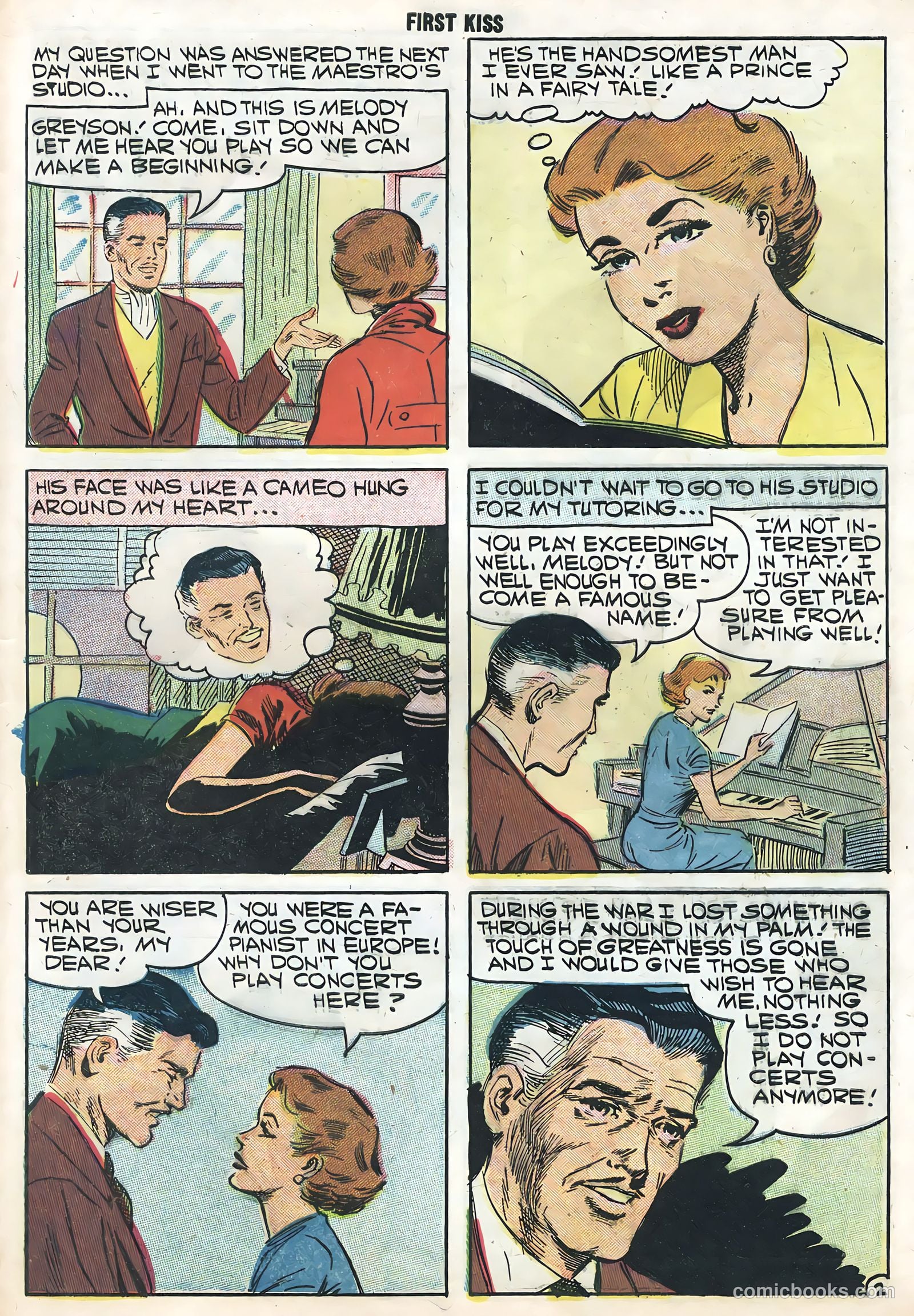 First Kiss #4 (1958) — page 29 of 36