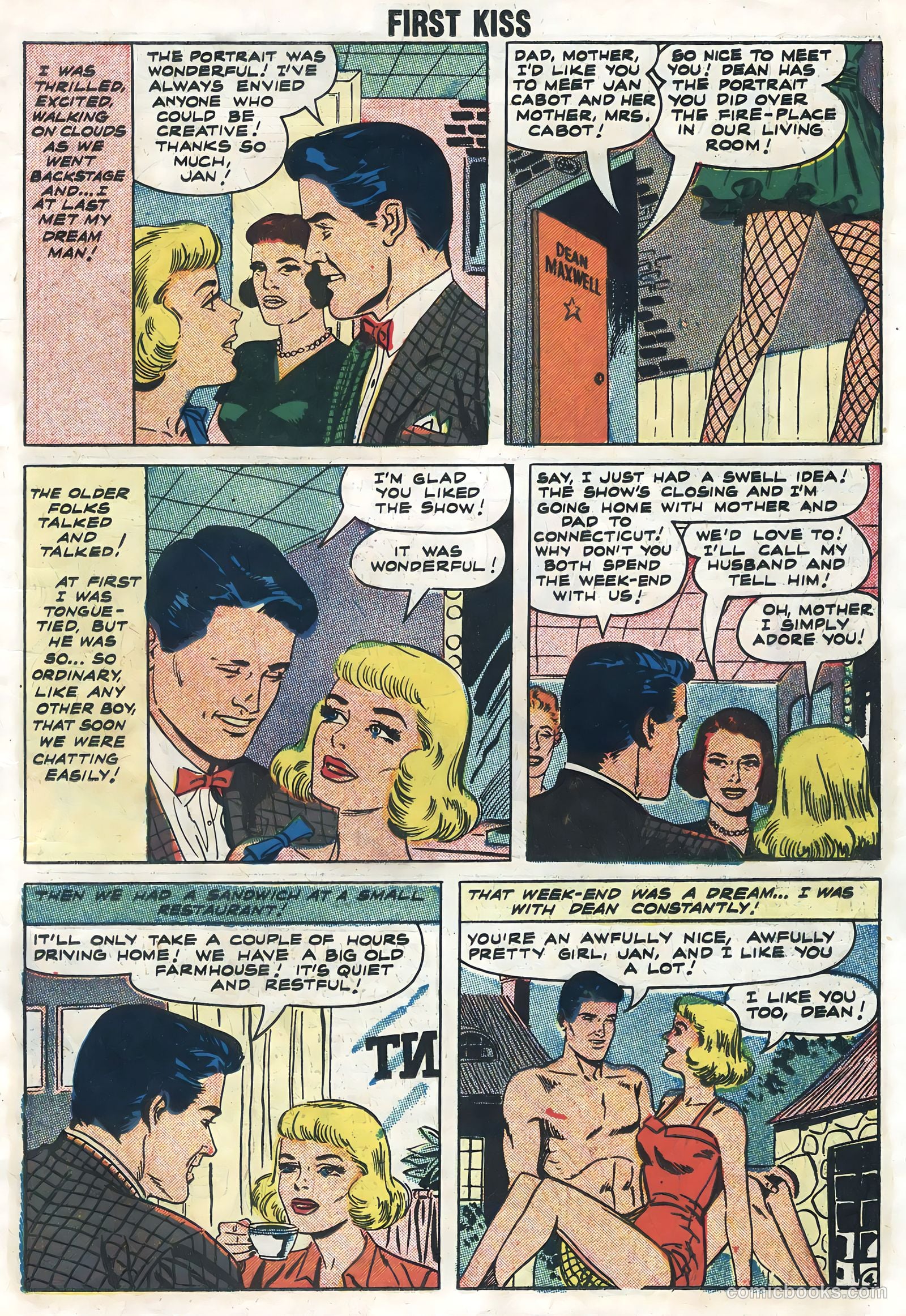 First Kiss #5 (1958) — page 11 of 36