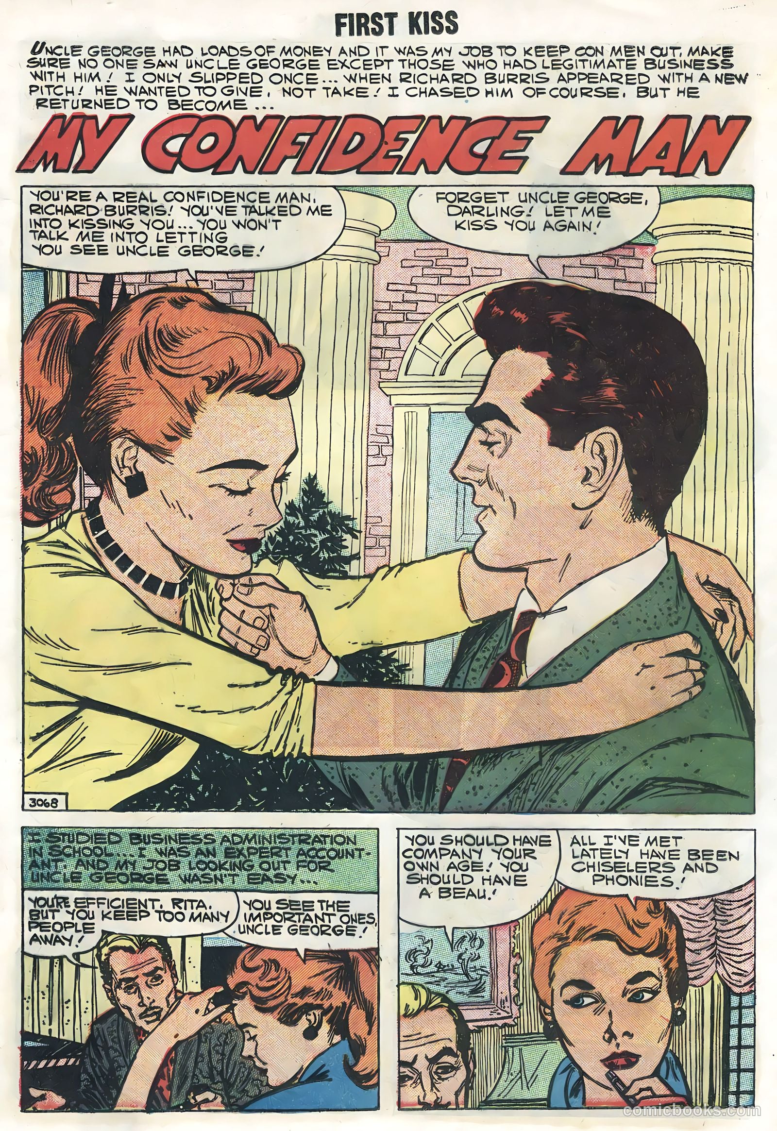 First Kiss #5 (1958) — page 13 of 36
