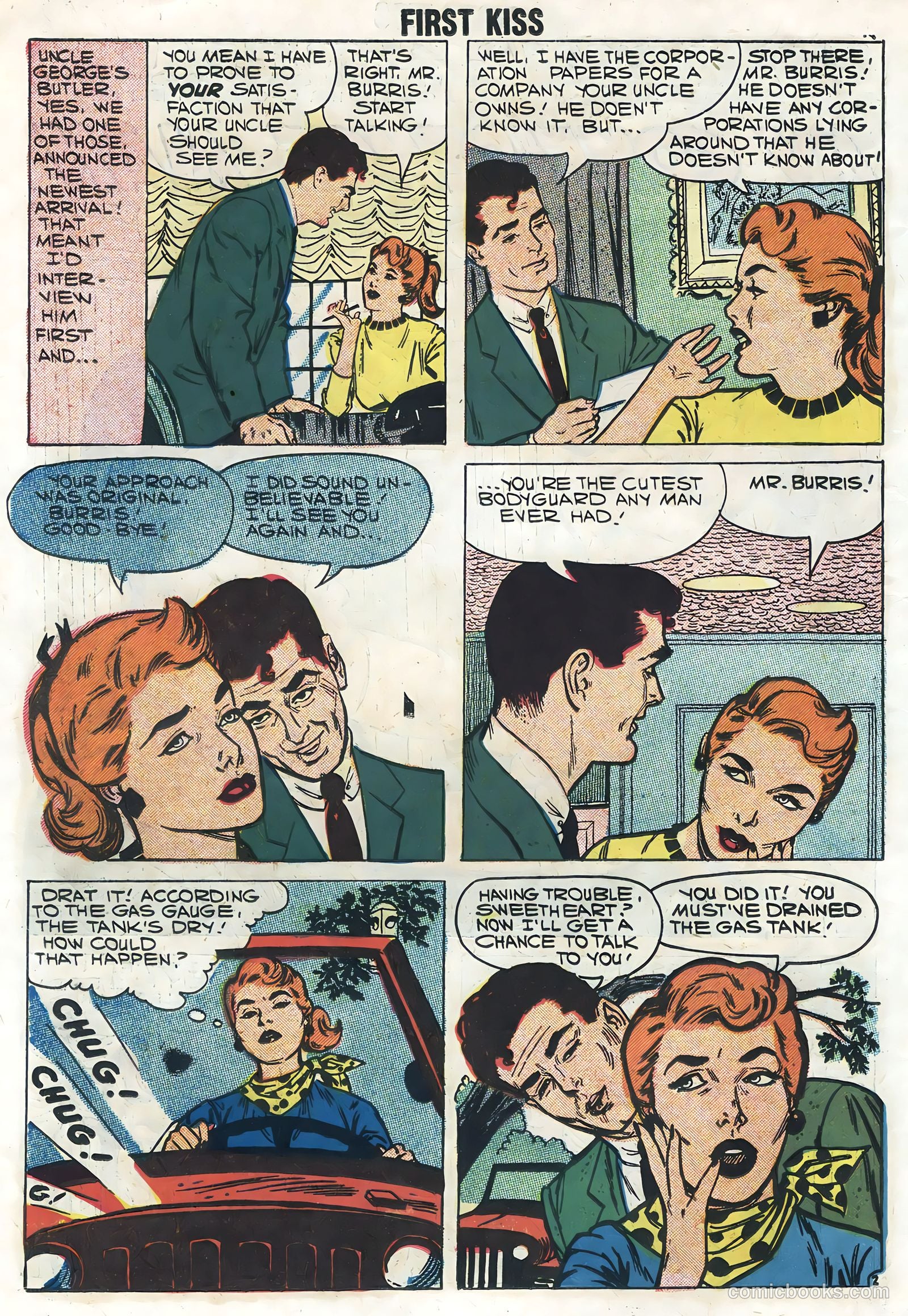 First Kiss #5 (1958) — page 14 of 36