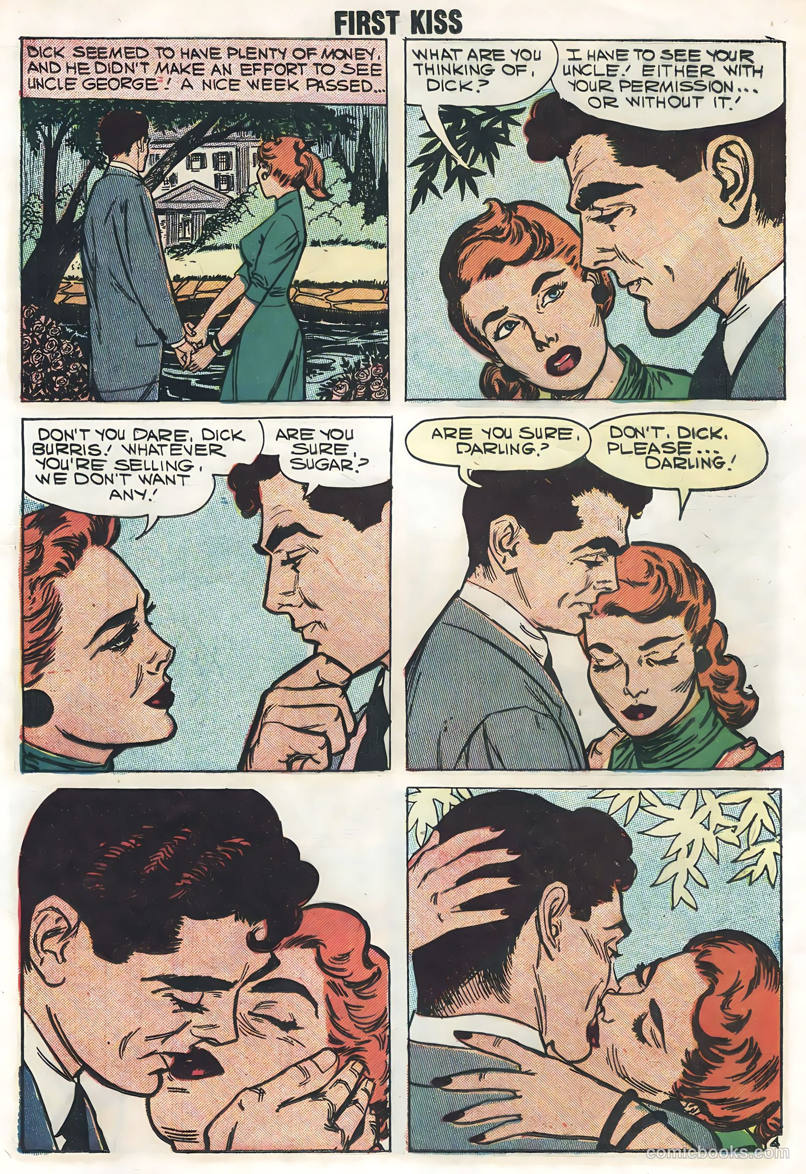 First Kiss #5 (1958) — page 17 of 36