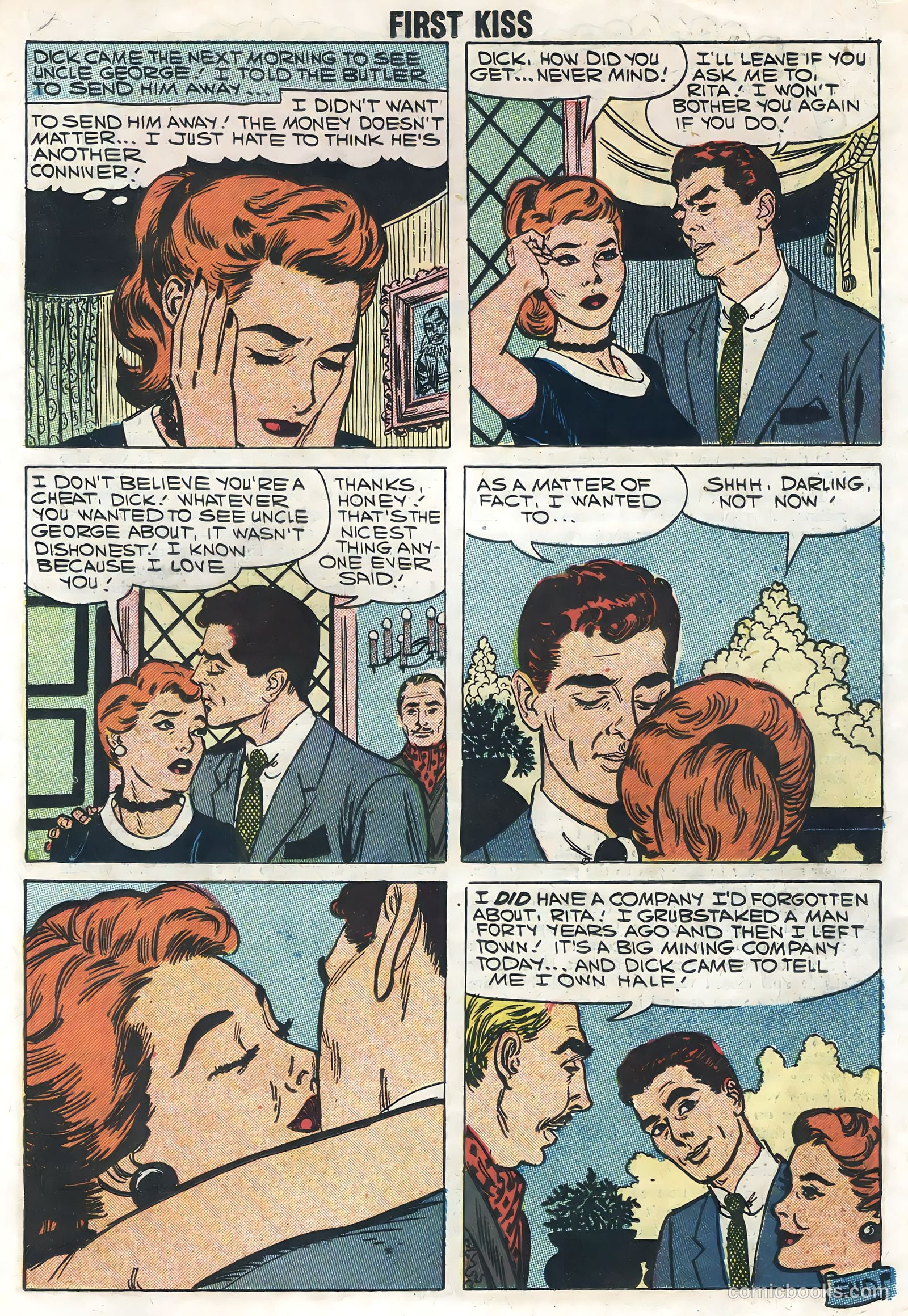 First Kiss #5 (1958) — page 19 of 36
