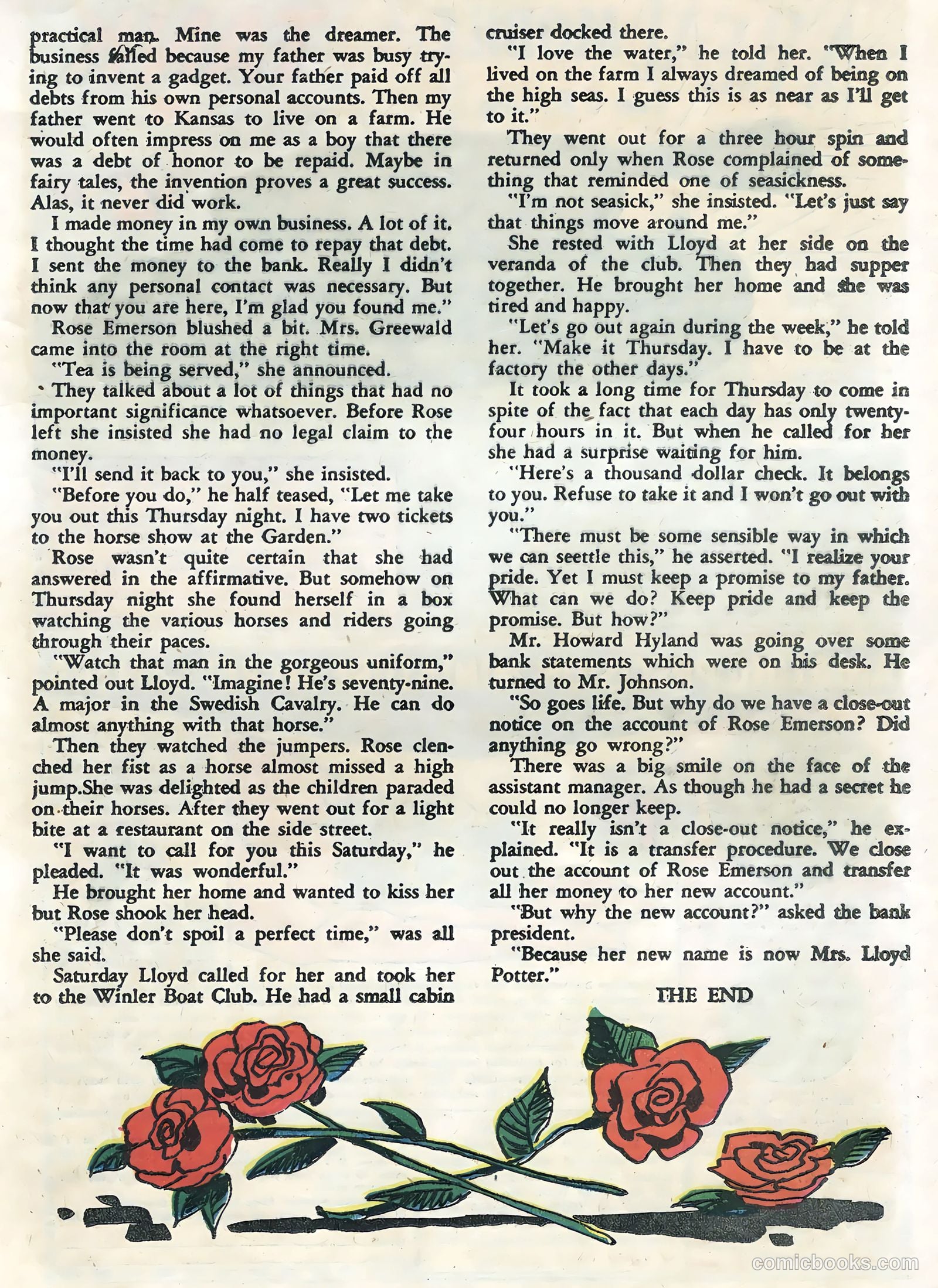 First Kiss #5 (1958) — page 21 of 36