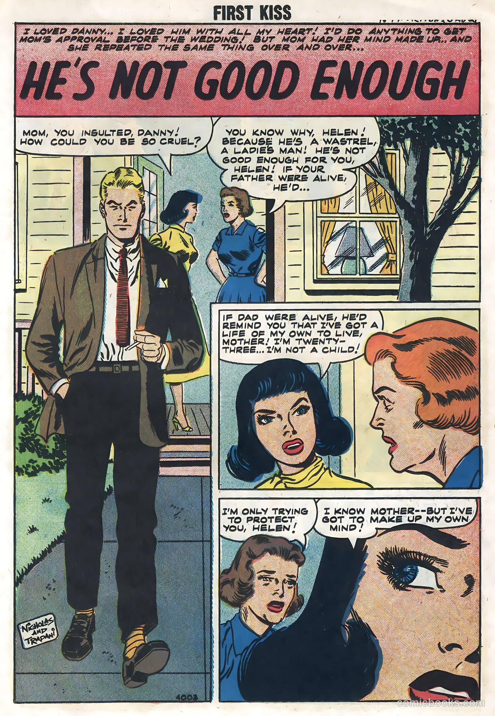 First Kiss #5 (1958) — page 23 of 36