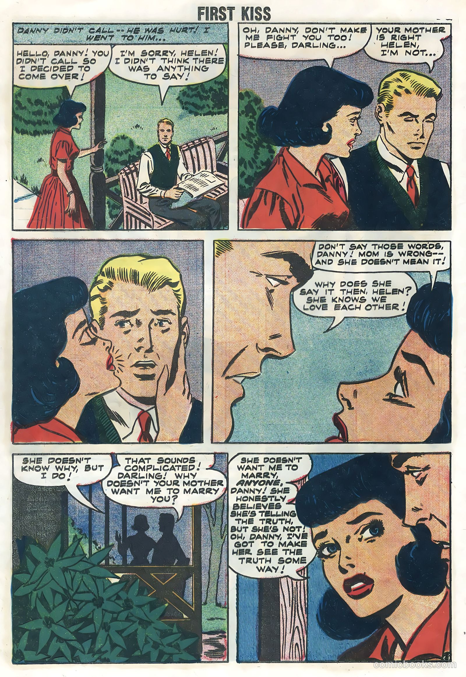 First Kiss #5 (1958) — page 24 of 36