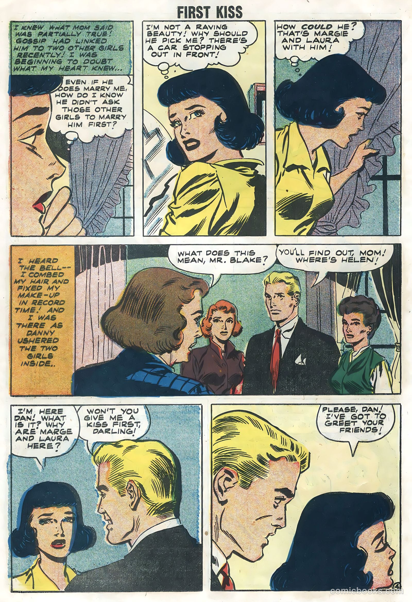 First Kiss #5 (1958) — page 26 of 36