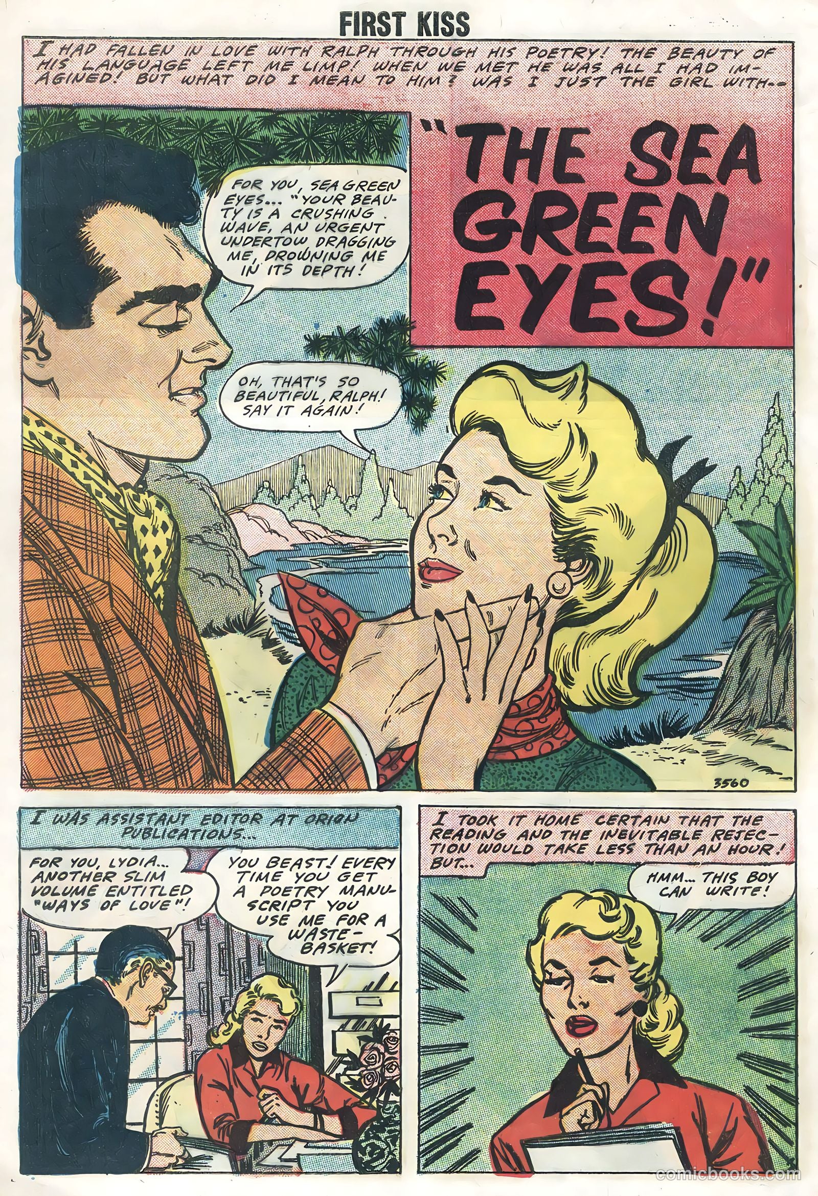 First Kiss #5 (1958) — page 28 of 36
