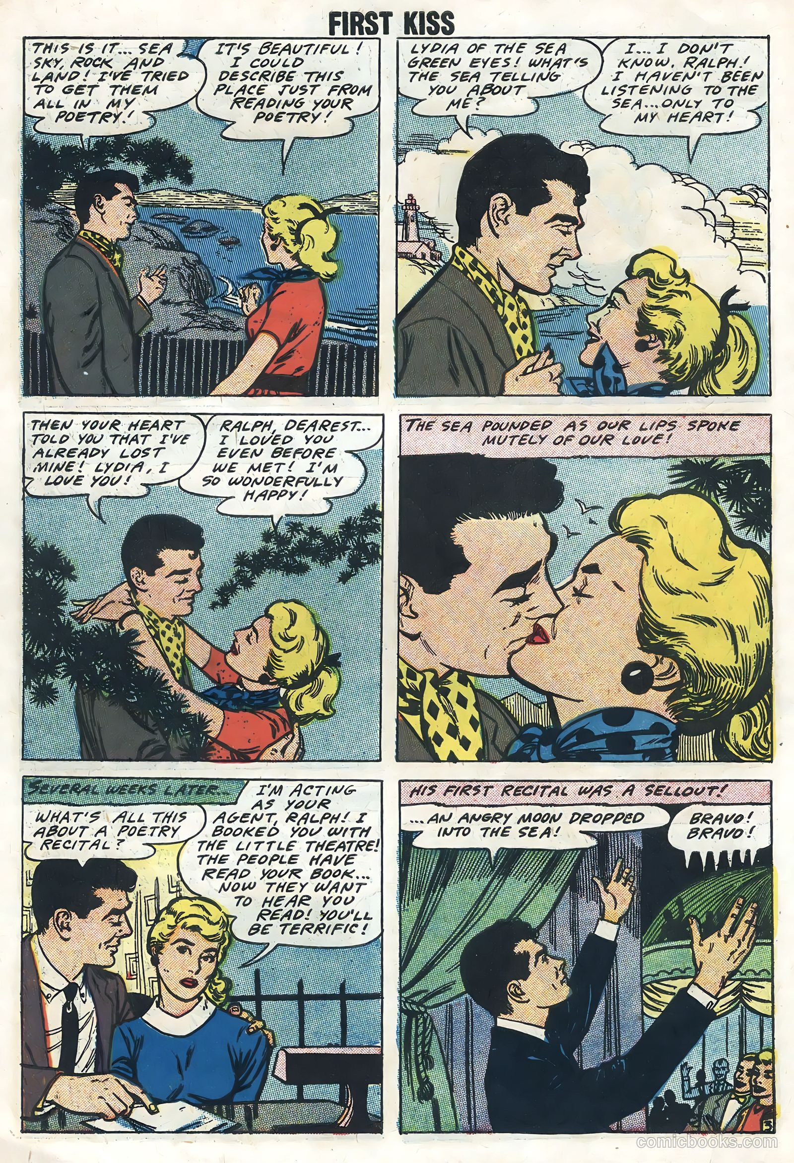 First Kiss #5 (1958) — page 30 of 36