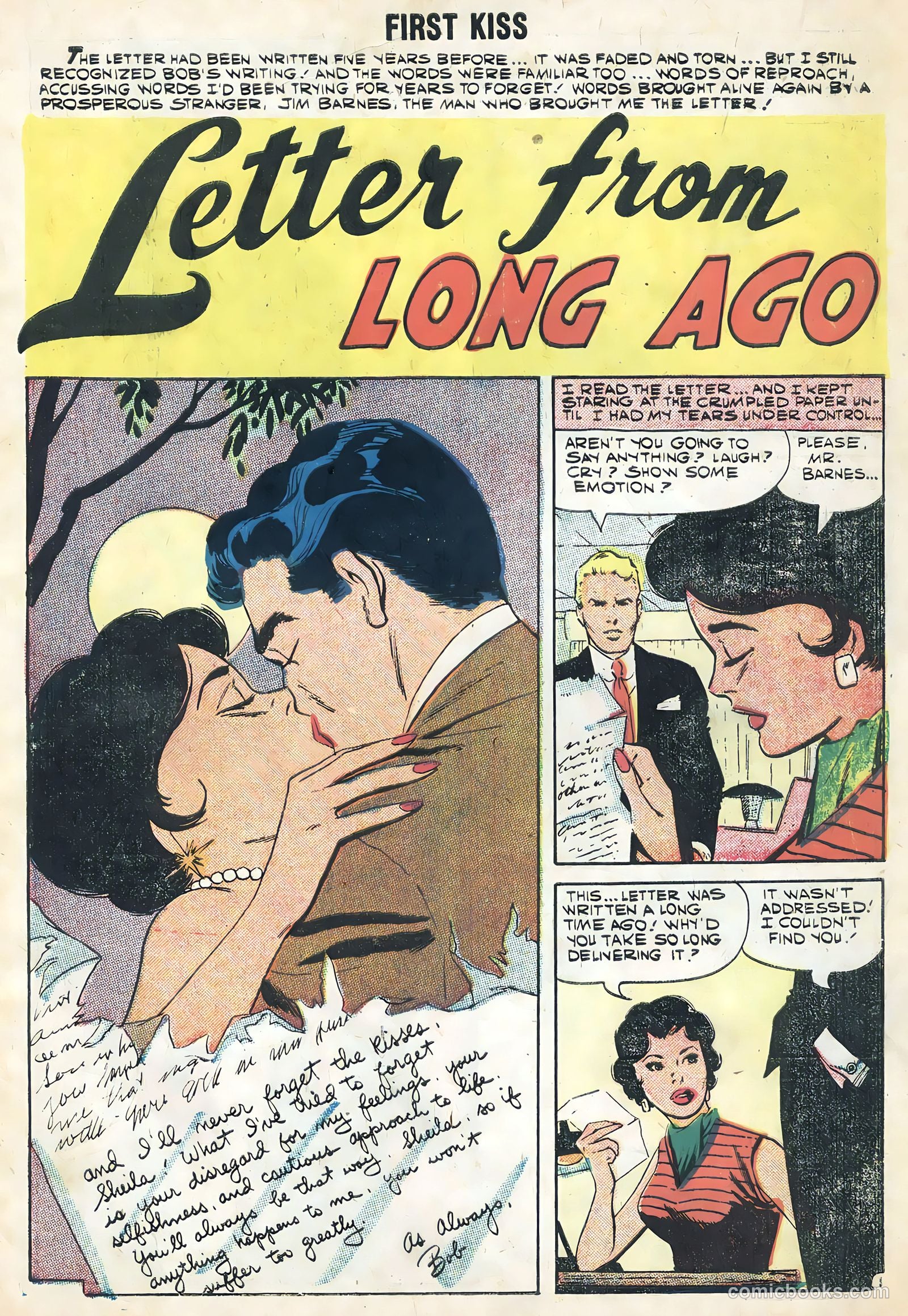 First Kiss #6 (1958) — page 3 of 36