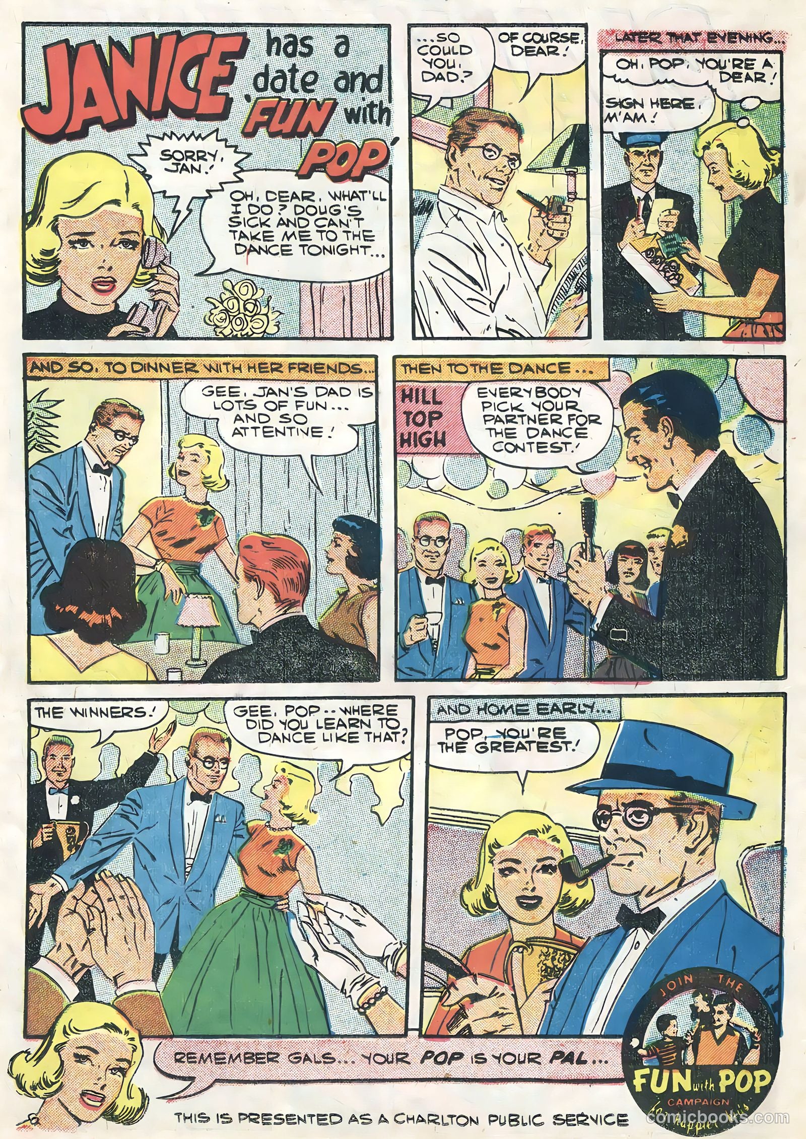 First Kiss #6 (1958) — page 11 of 36