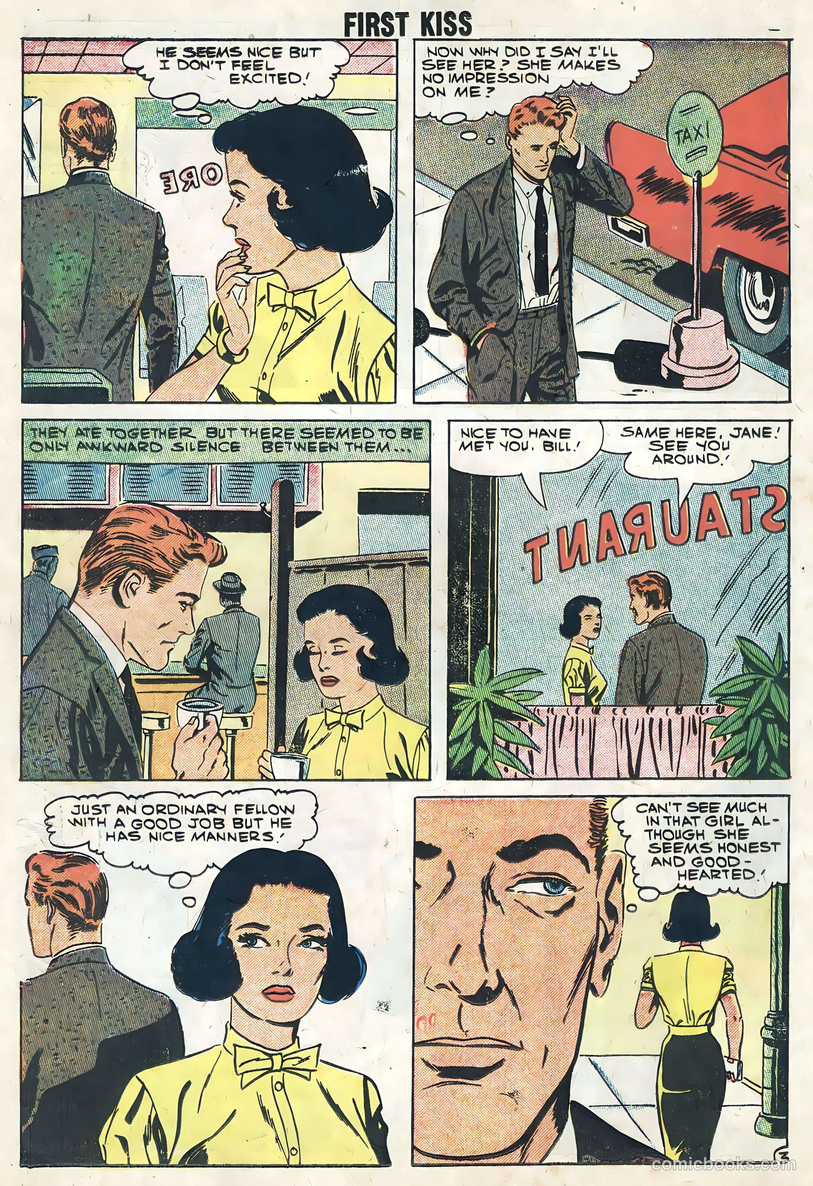 First Kiss #6 (1958) — page 14 of 36