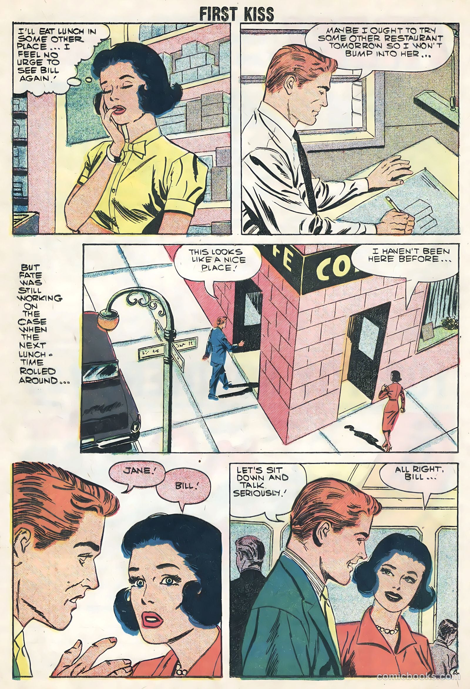 First Kiss #6 (1958) — page 16 of 36