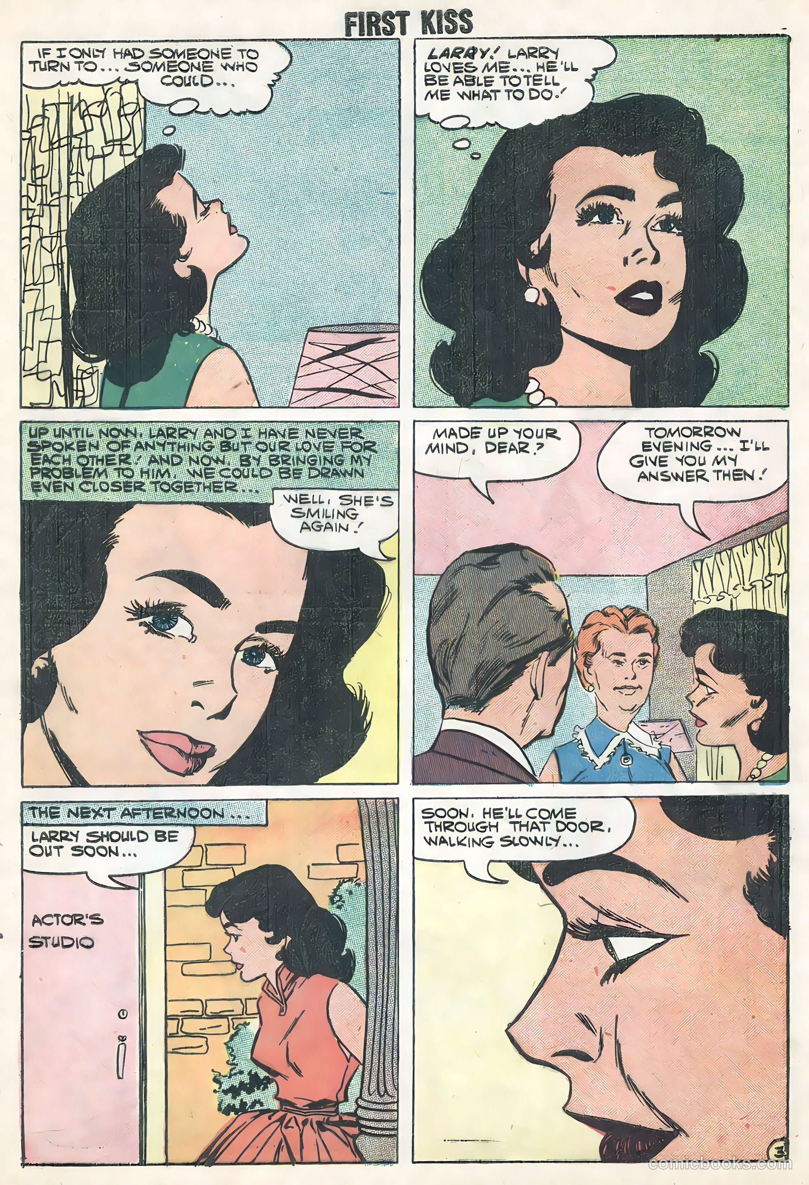 First Kiss #6 (1958) — page 28 of 36