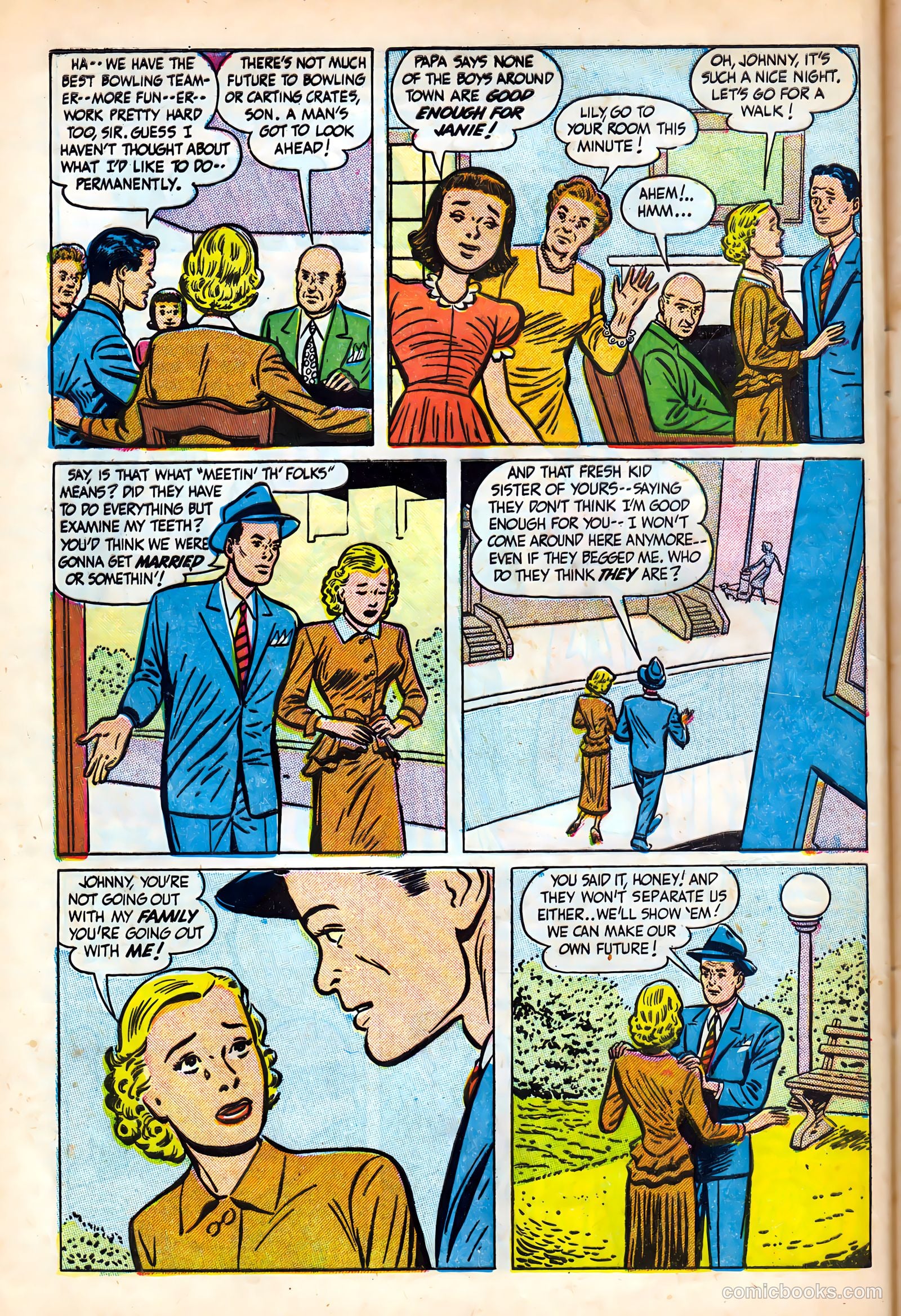 First Love Illustrated #4 (1949) — page 6 of 52