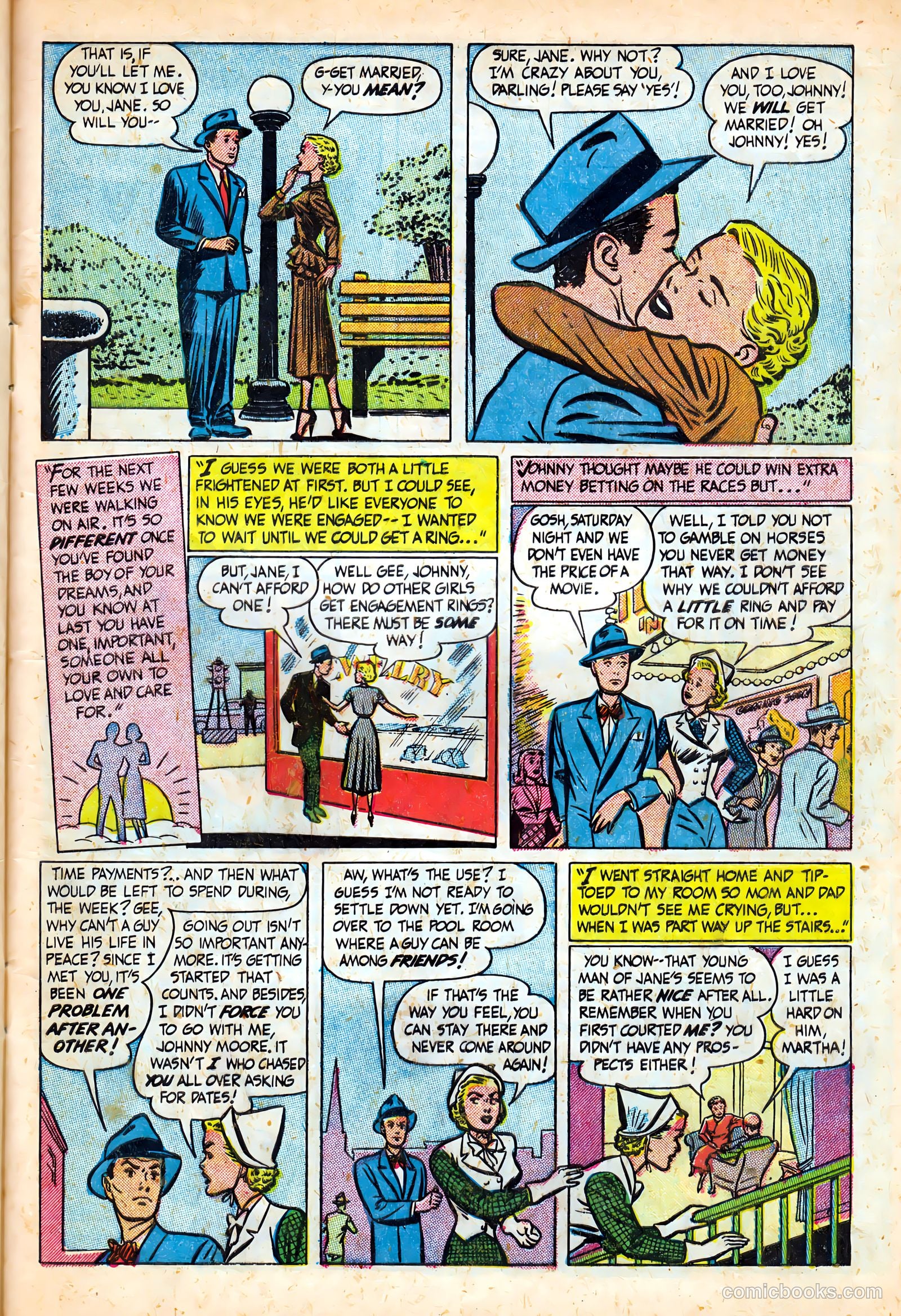 First Love Illustrated #4 (1949) — page 7 of 52