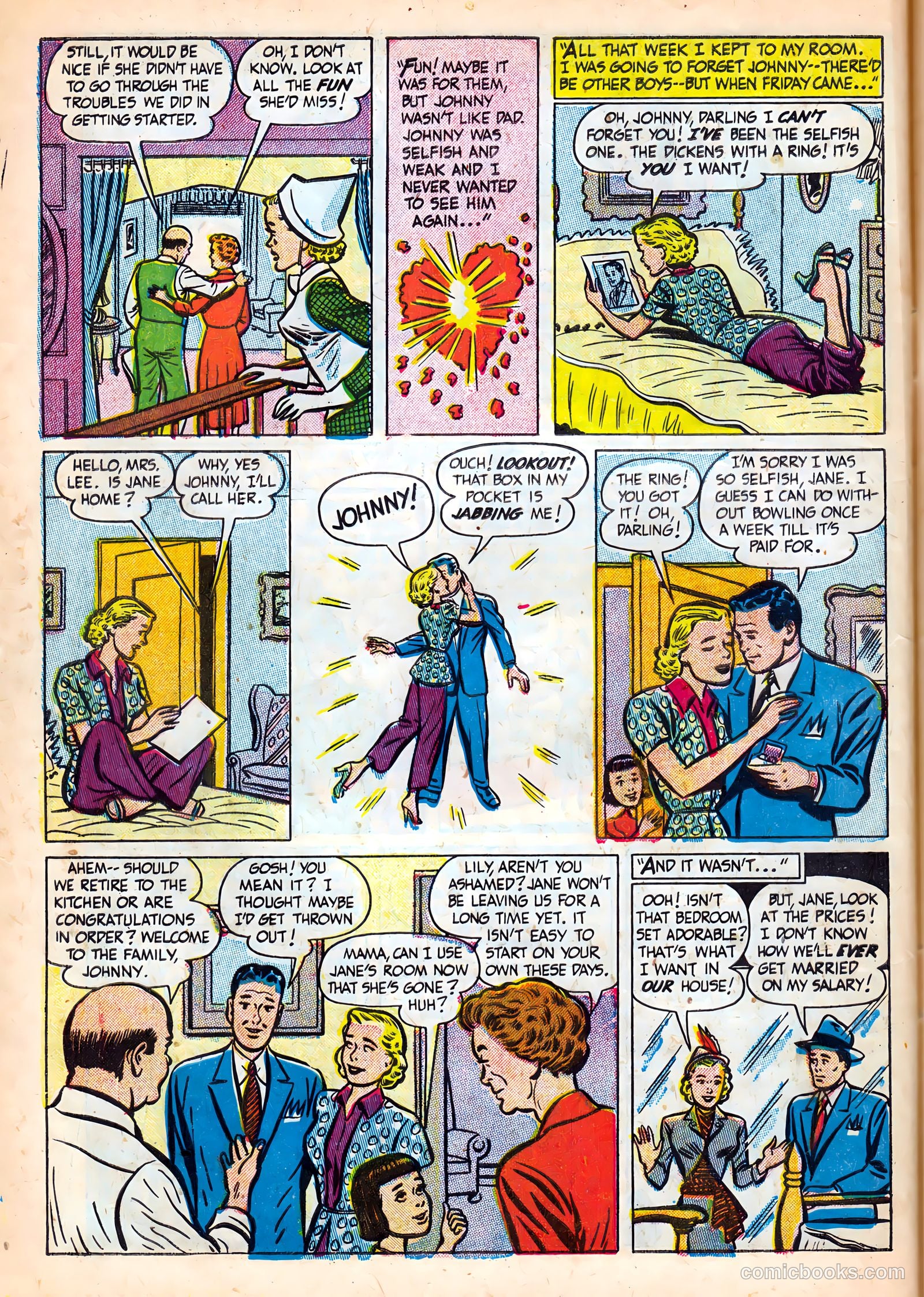 First Love Illustrated #4 (1949) — page 8 of 52
