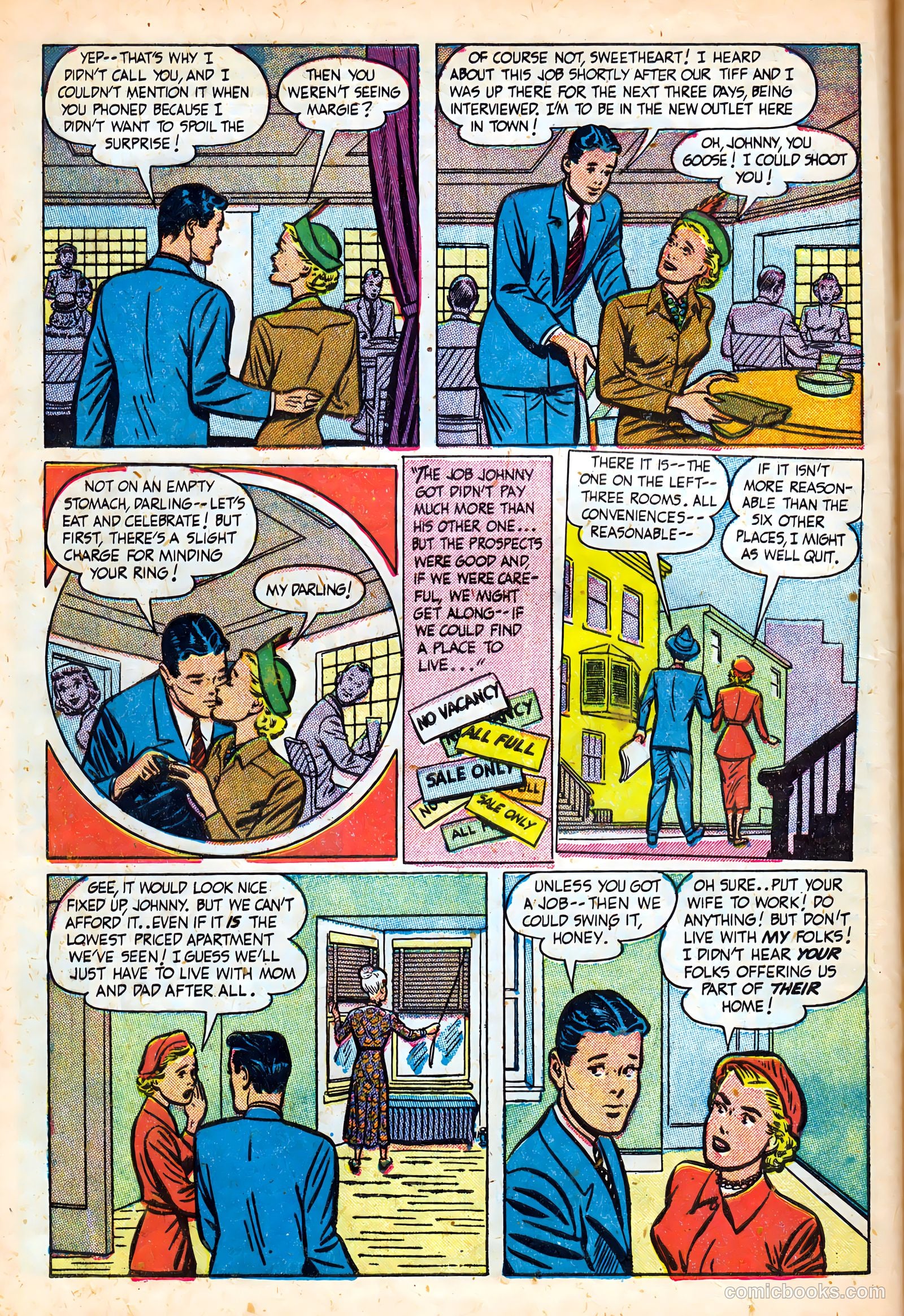 First Love Illustrated #4 (1949) — page 10 of 52