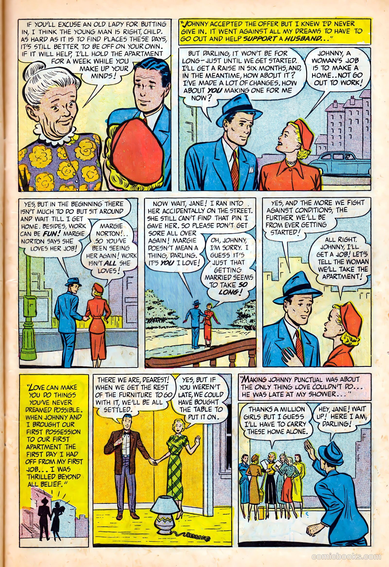 First Love Illustrated #4 (1949) — page 11 of 52
