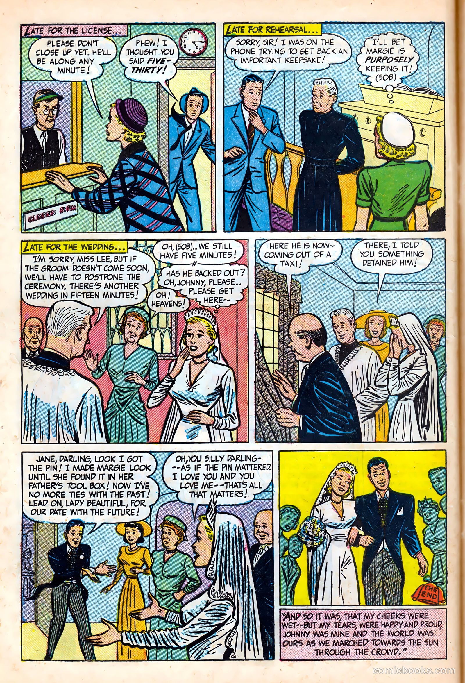 First Love Illustrated #4 (1949) — page 12 of 52