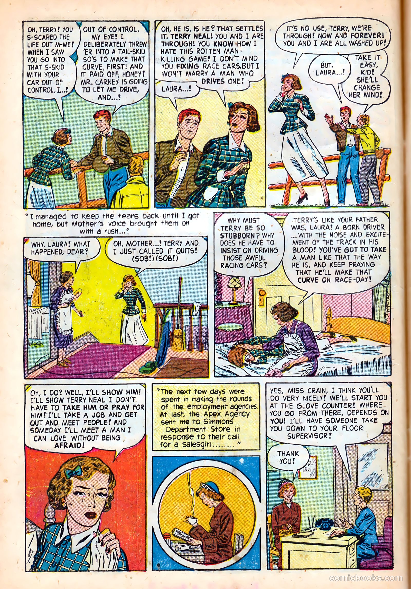 First Love Illustrated #4 (1949) — page 14 of 52