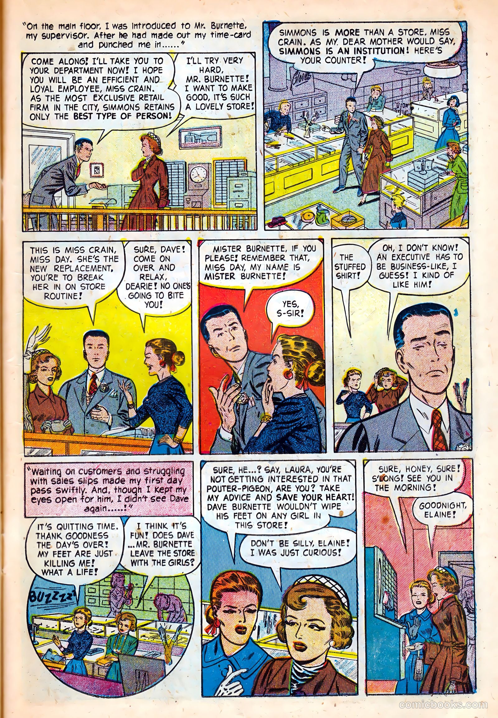 First Love Illustrated #4 (1949) — page 15 of 52