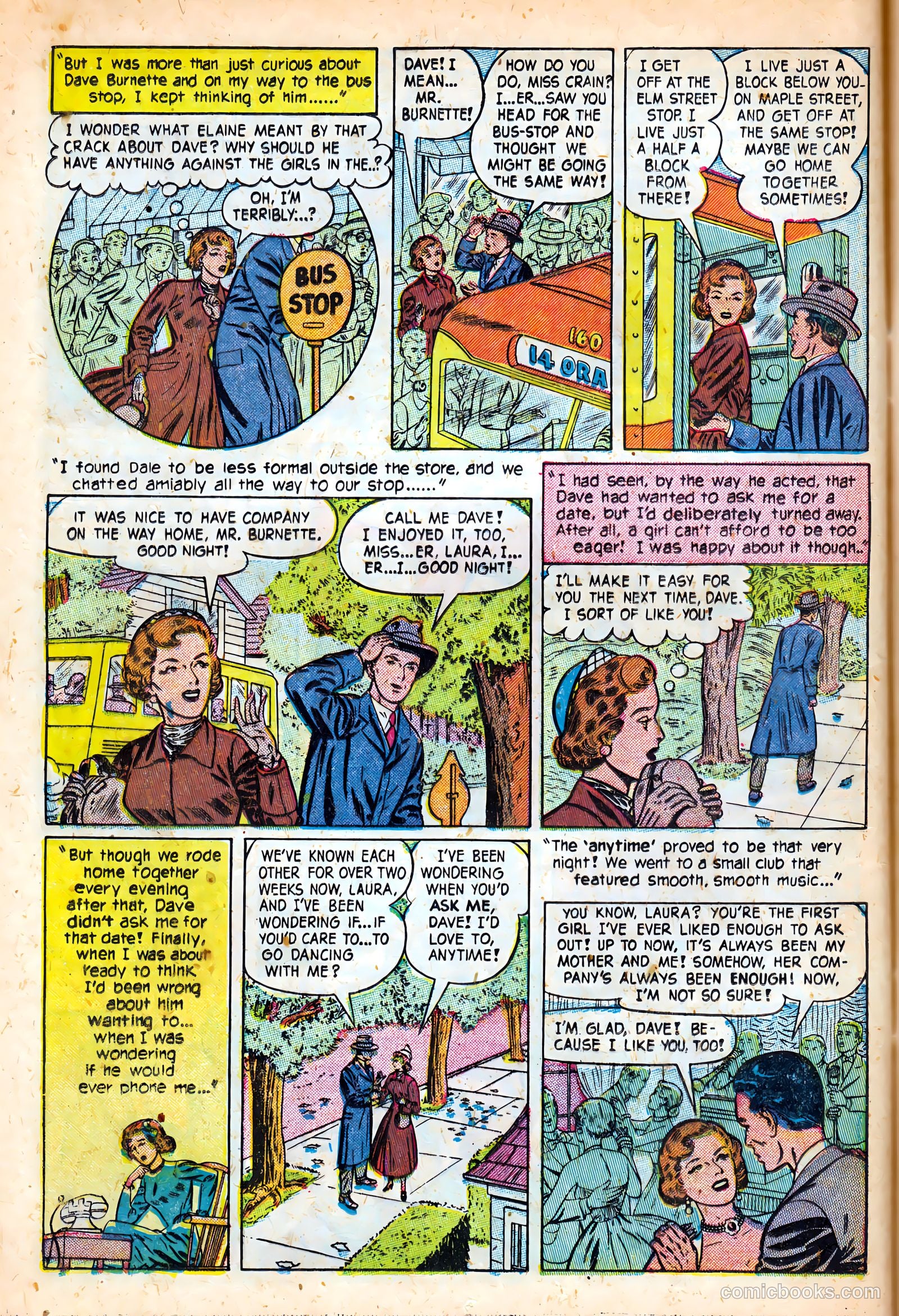 First Love Illustrated #4 (1949) — page 16 of 52