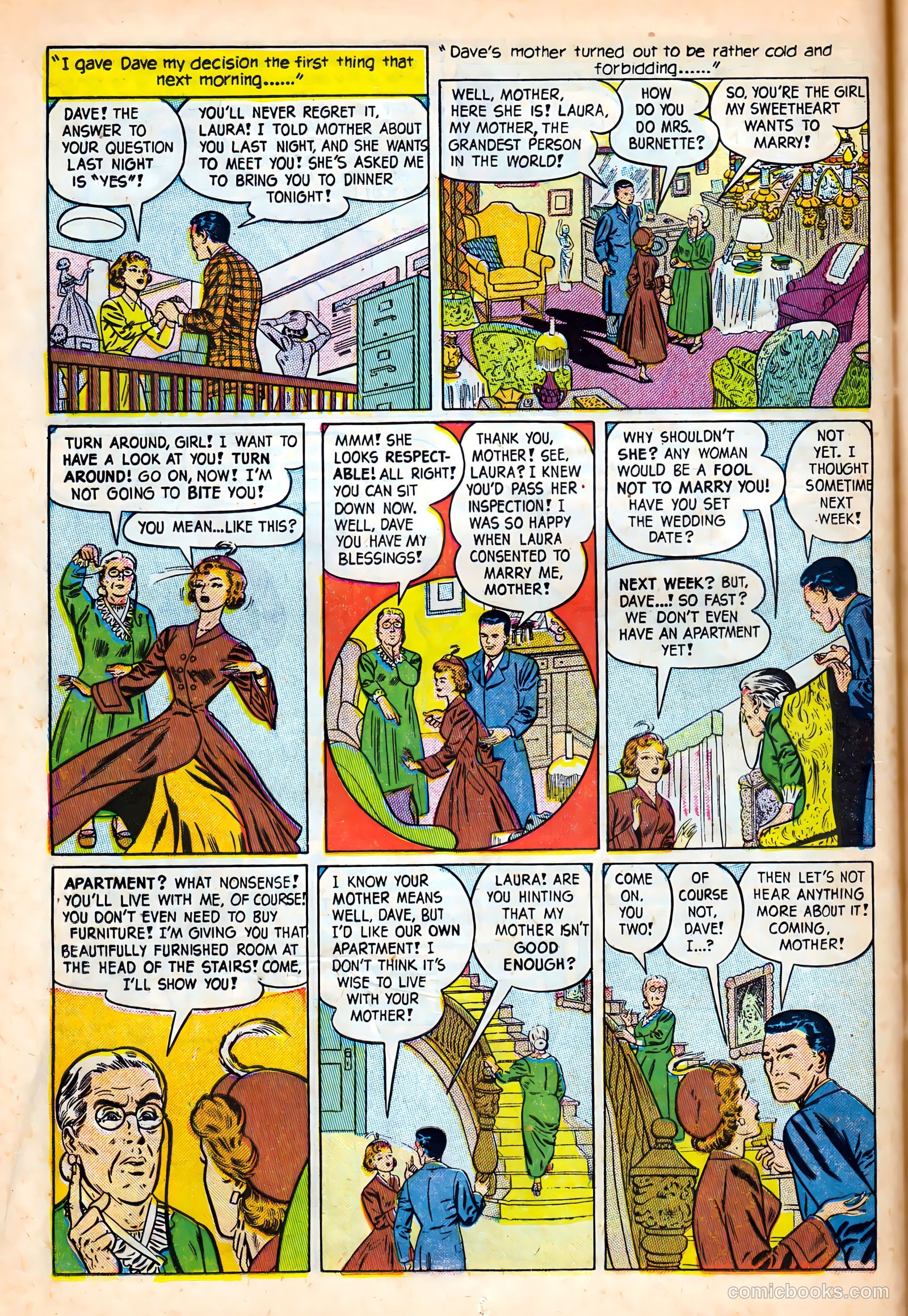 First Love Illustrated #4 (1949) — page 18 of 52