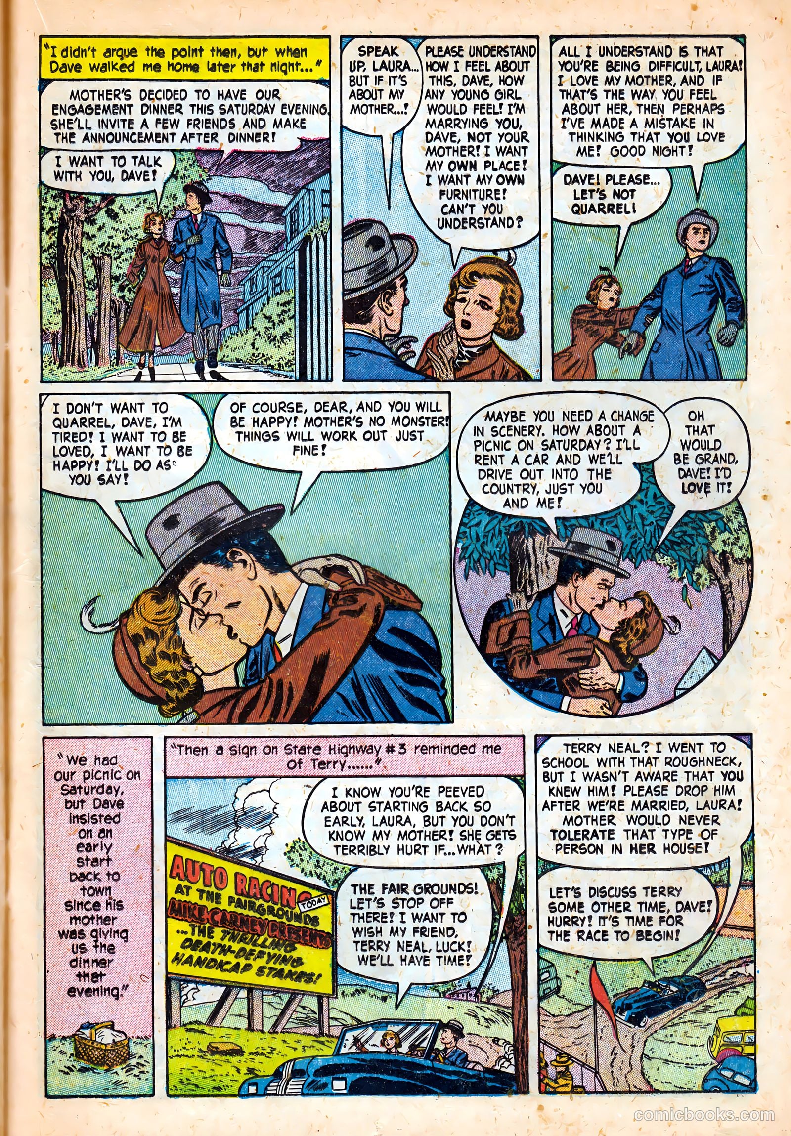 First Love Illustrated #4 (1949) — page 19 of 52