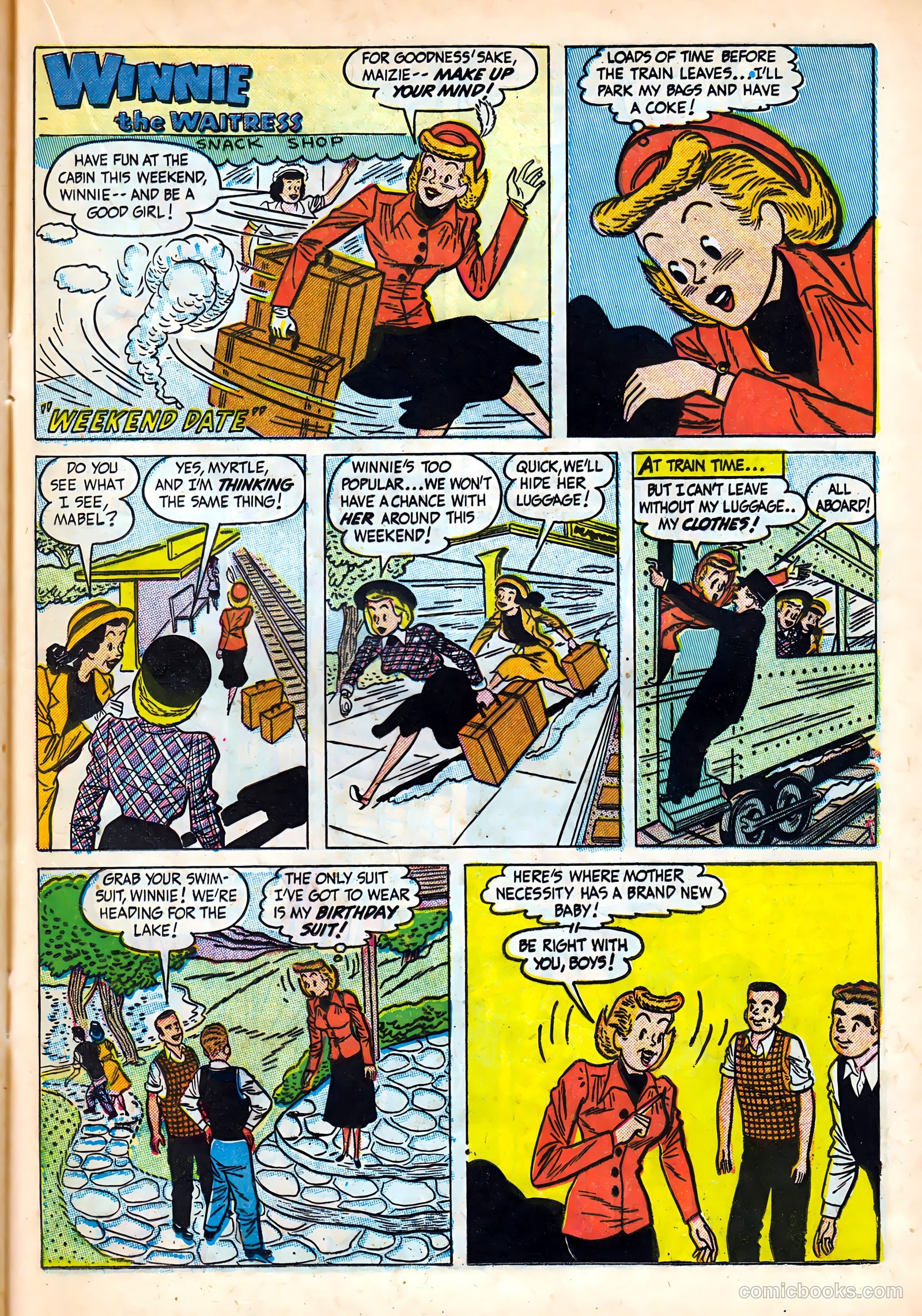 First Love Illustrated #4 (1949) — page 23 of 52