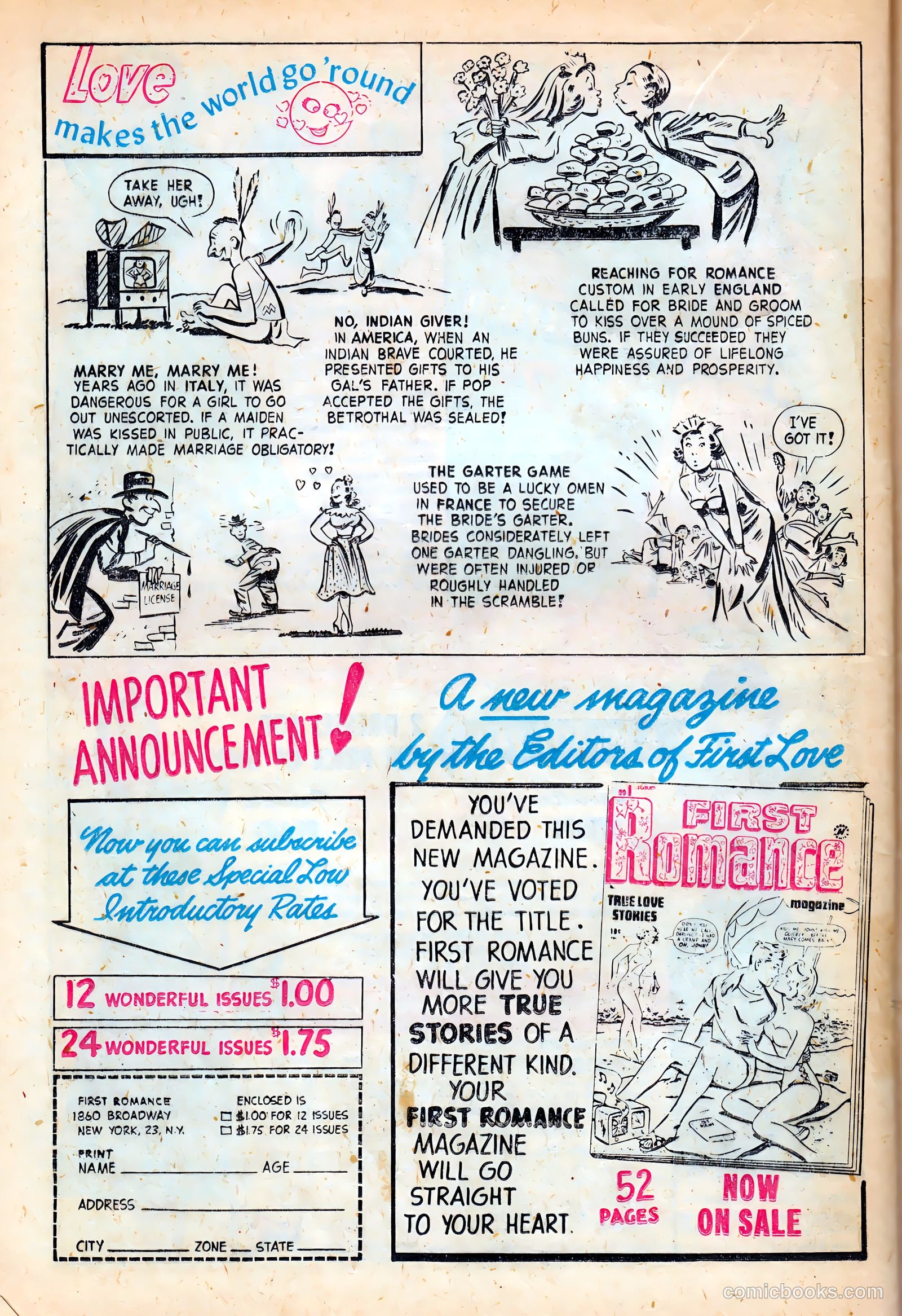 First Love Illustrated #4 (1949) — page 28 of 52