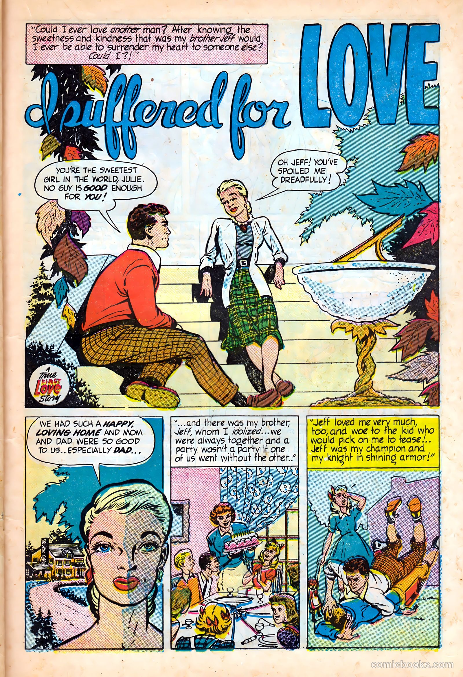 First Love Illustrated #4 (1949) — page 29 of 52