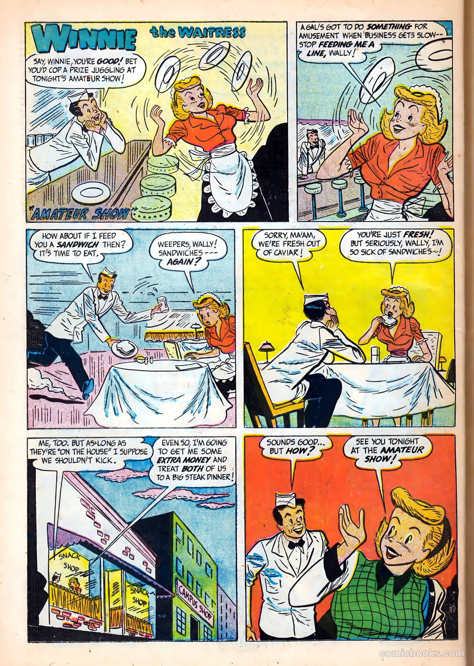 First Love Illustrated #4 (1949) — page 38 of 52