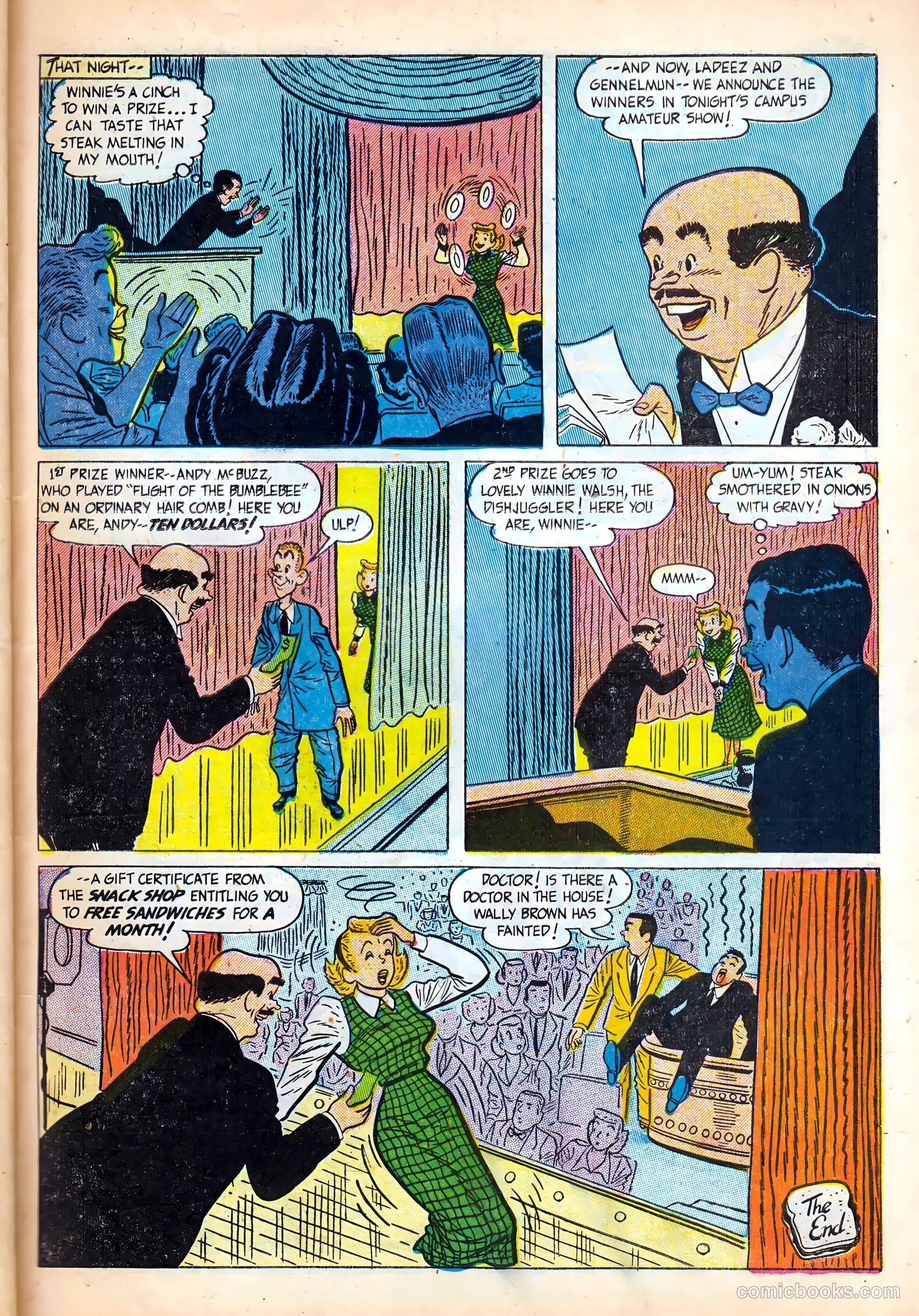 First Love Illustrated #4 (1949) — page 39 of 52