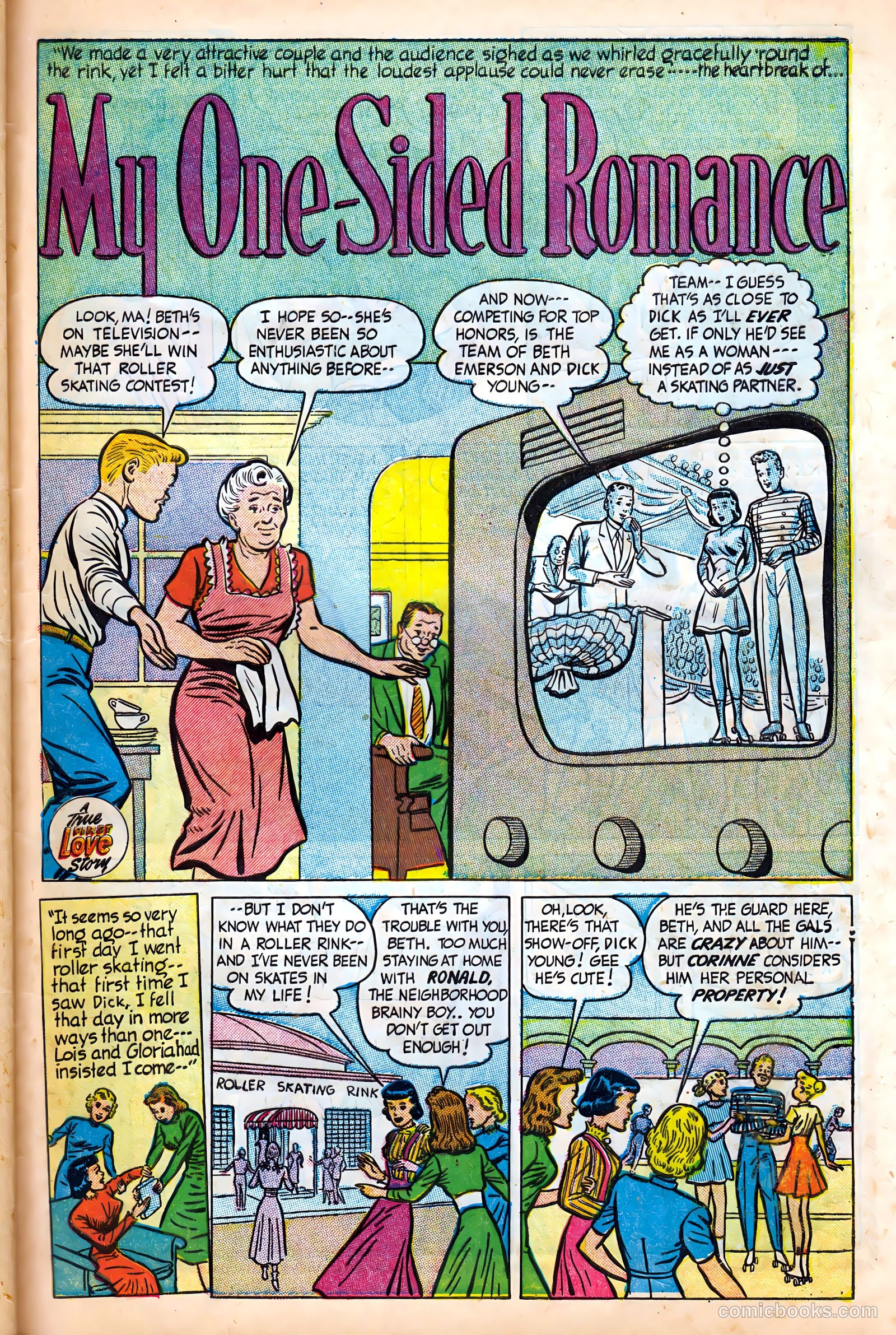 First Love Illustrated #4 (1949) — page 41 of 52