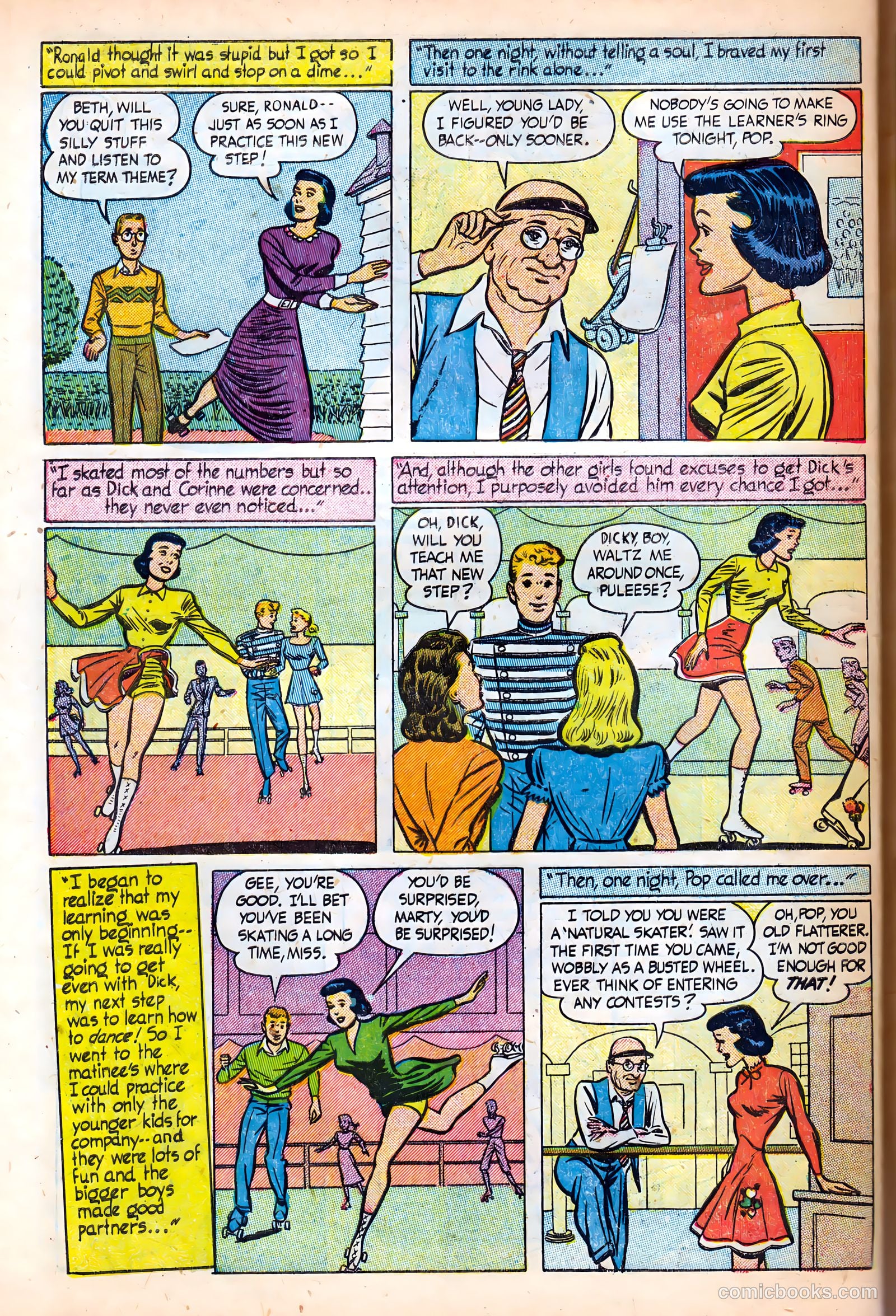 First Love Illustrated #4 (1949) — page 44 of 52