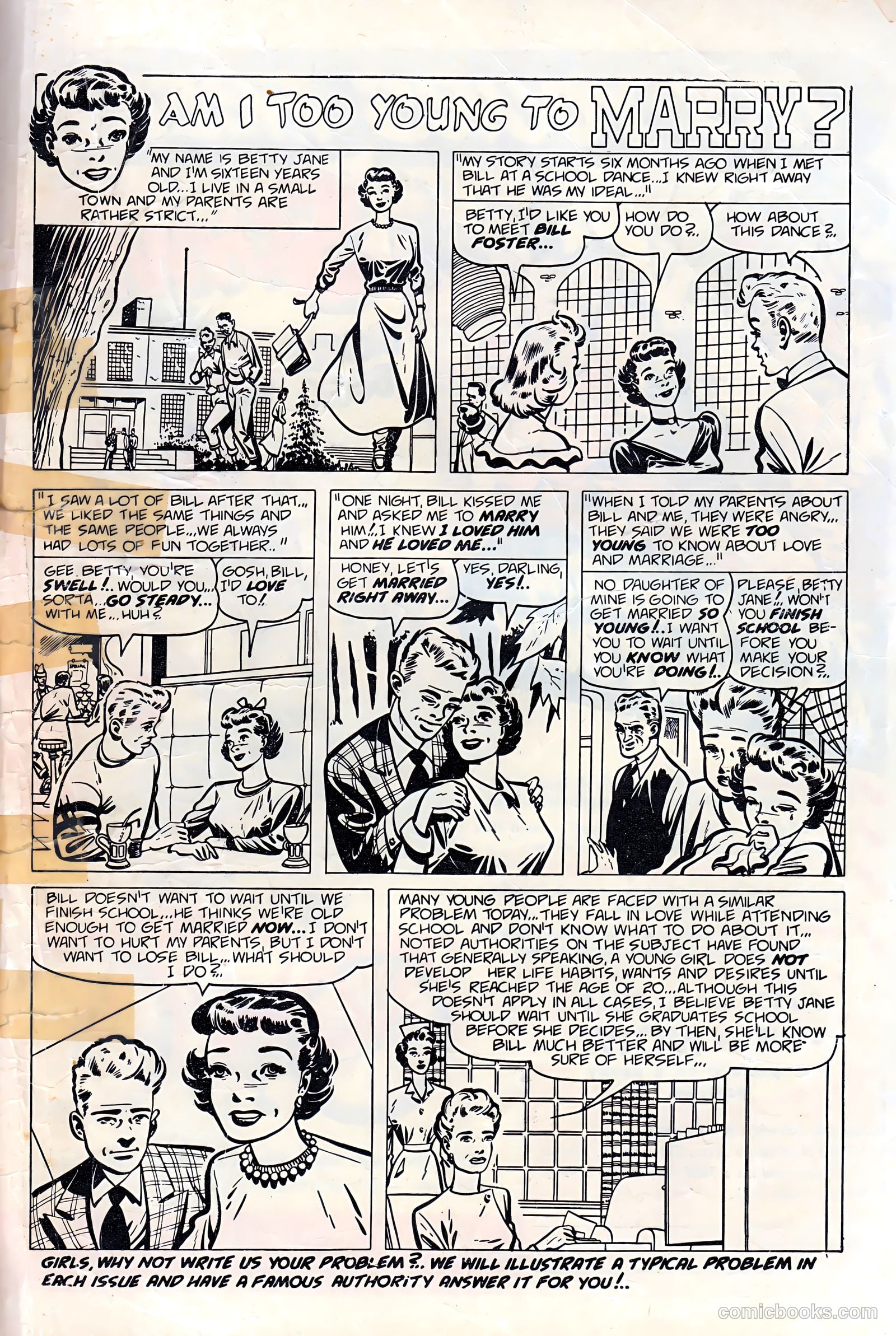 First Love Illustrated #4 (1949) — page 51 of 52