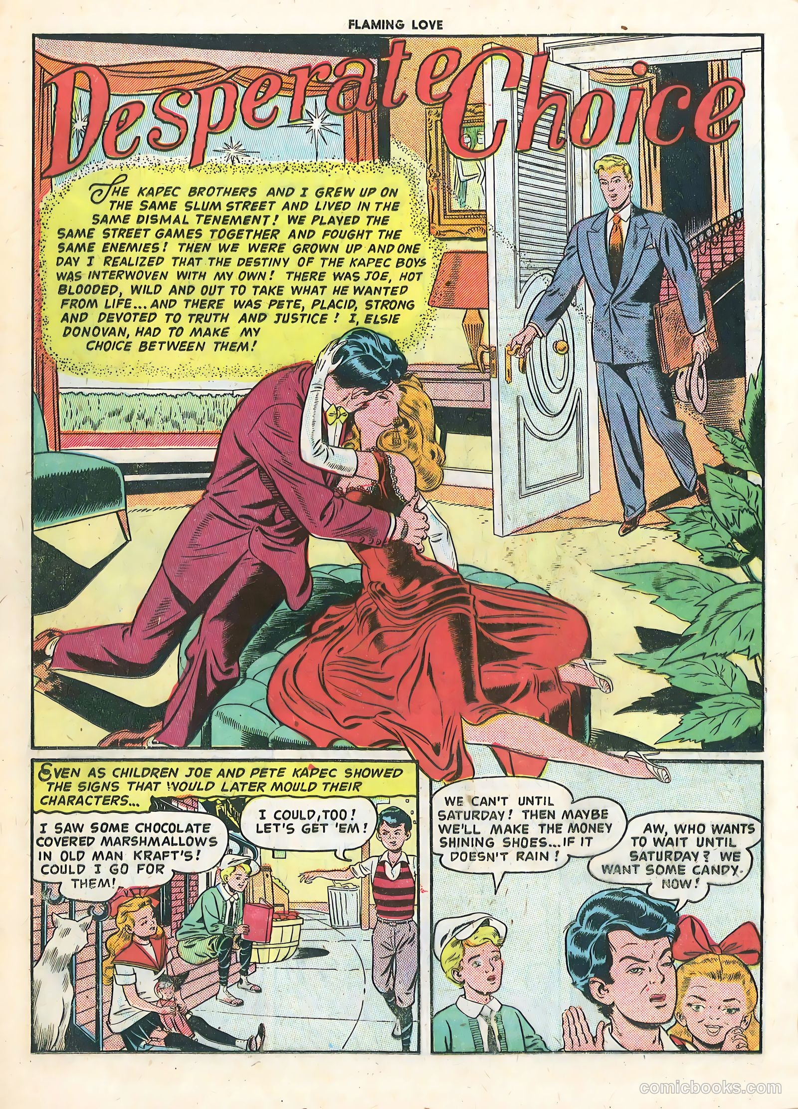 Flaming Love #1 (1949) — page 12 of 36