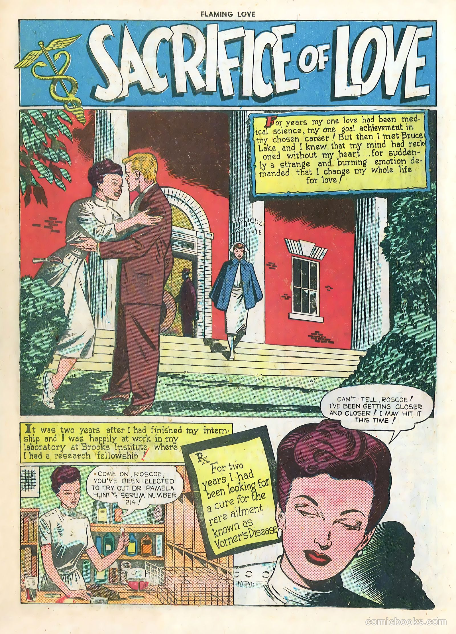 Flaming Love #1 (1949) — page 18 of 36
