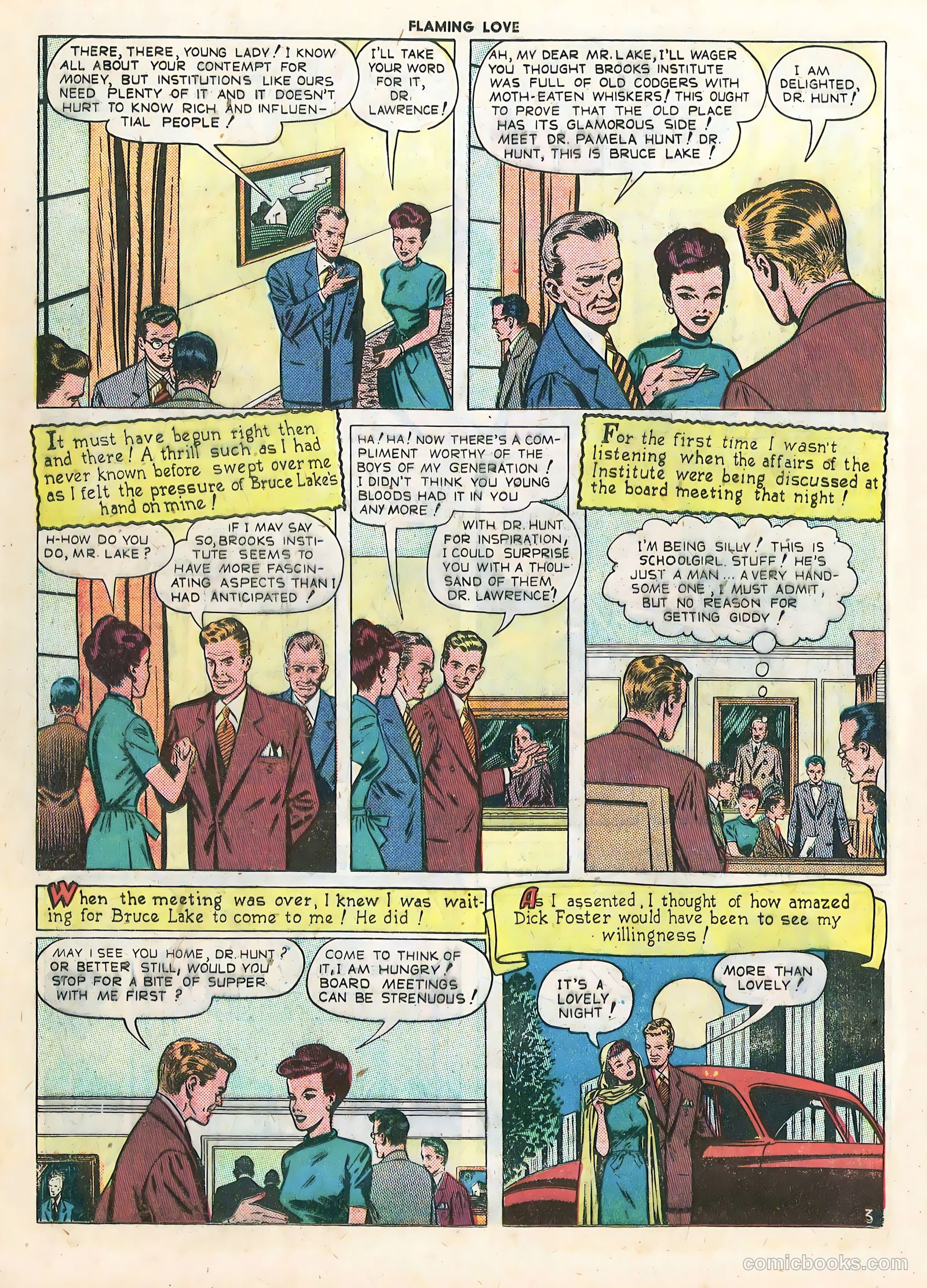 Flaming Love #1 (1949) — page 20 of 36