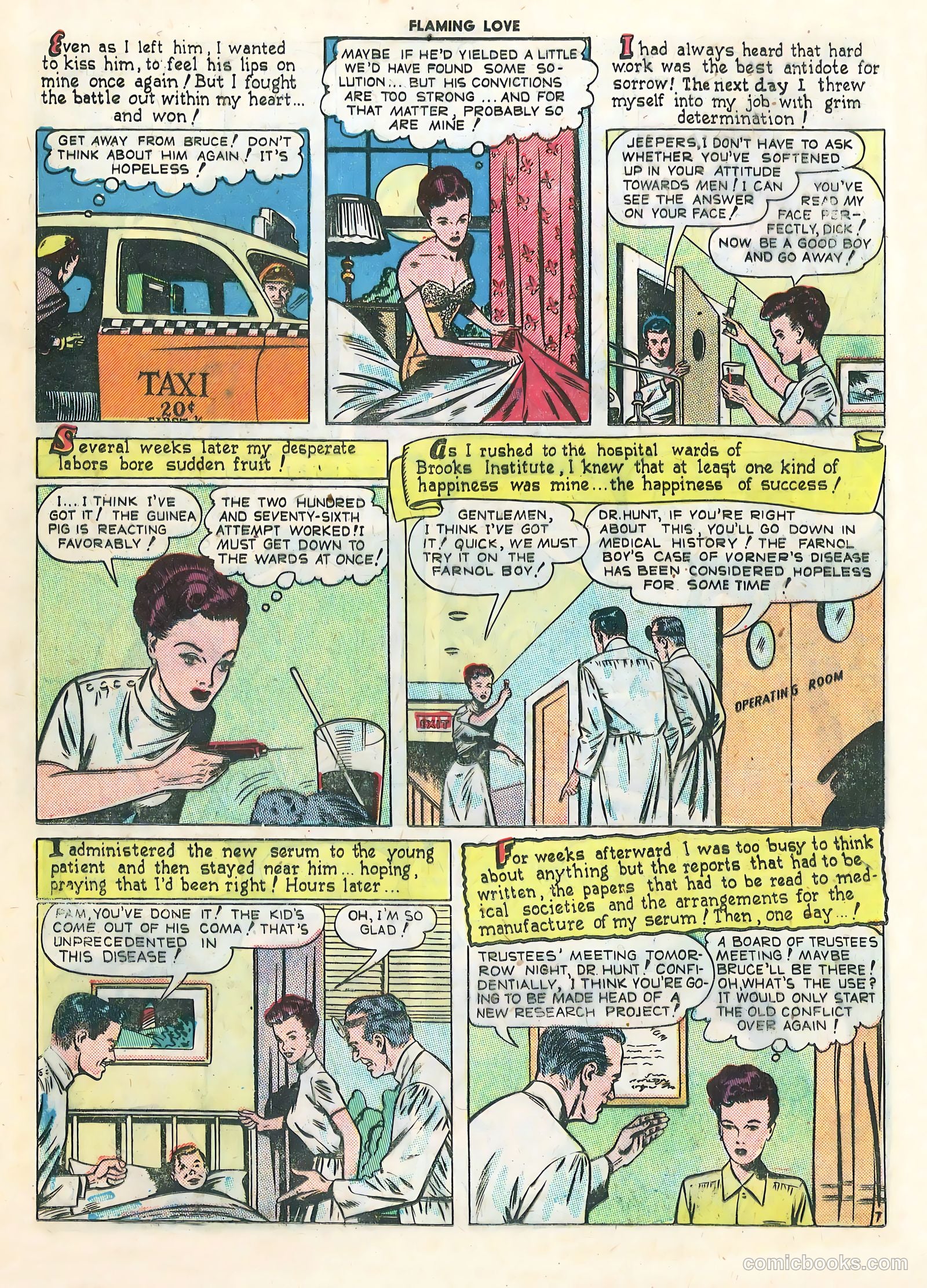 Flaming Love #1 (1949) — page 24 of 36