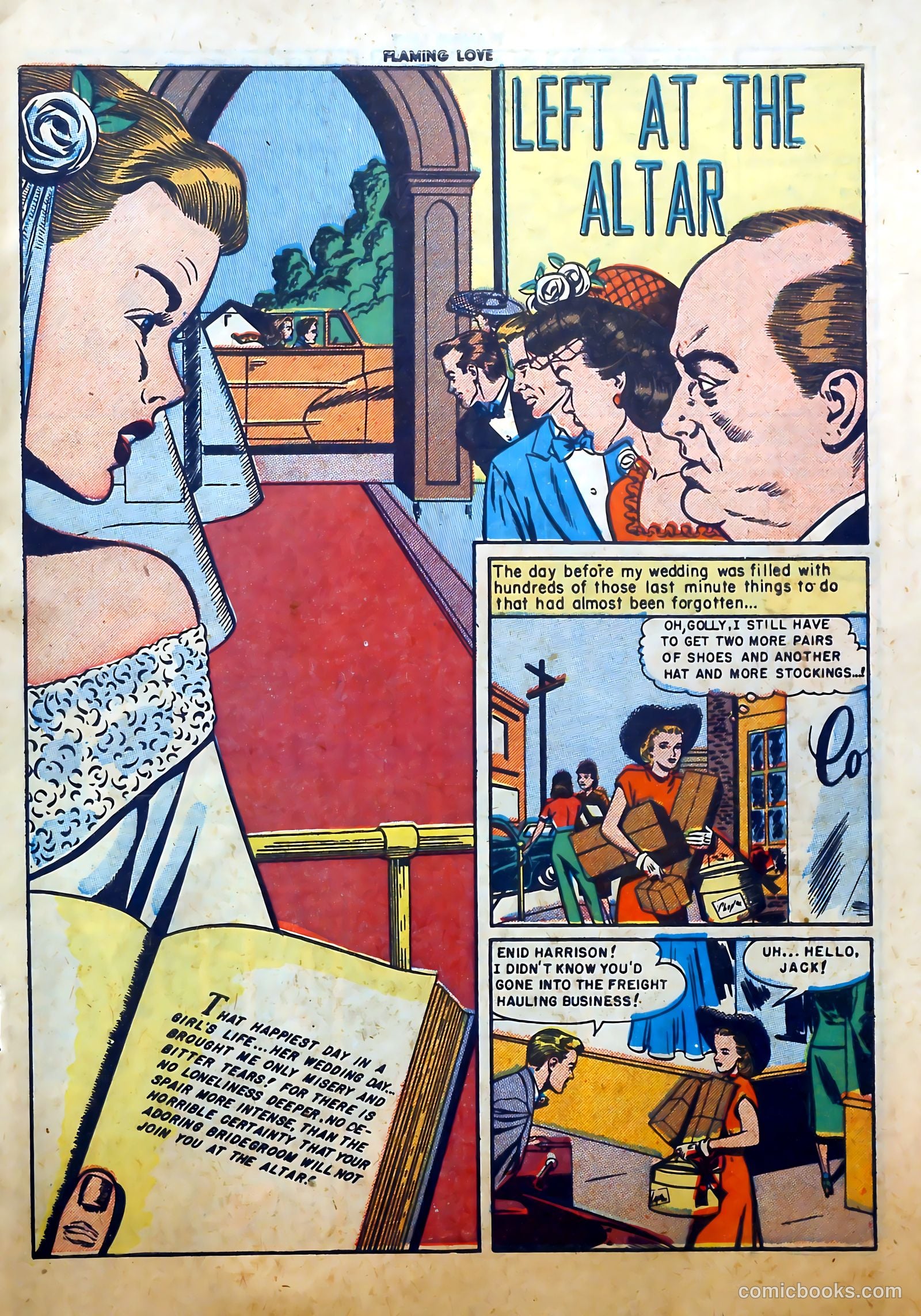 Flaming Love #2 (1950) — page 3 of 36