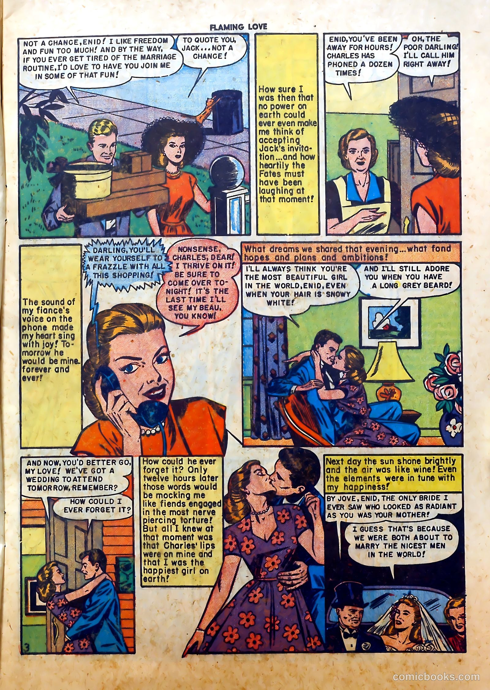 Flaming Love #2 (1950) — page 5 of 36