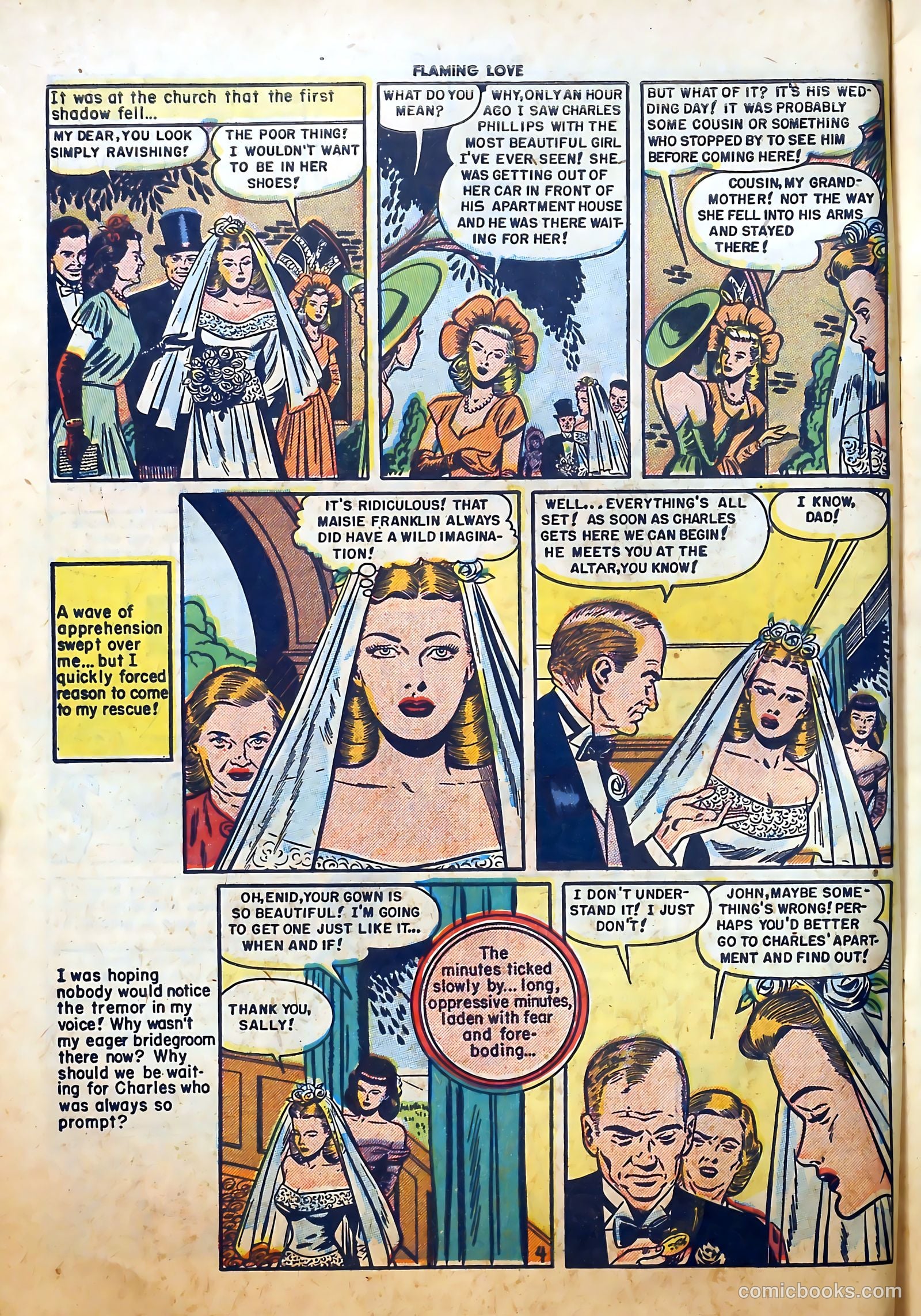 Flaming Love #2 (1950) — page 6 of 36