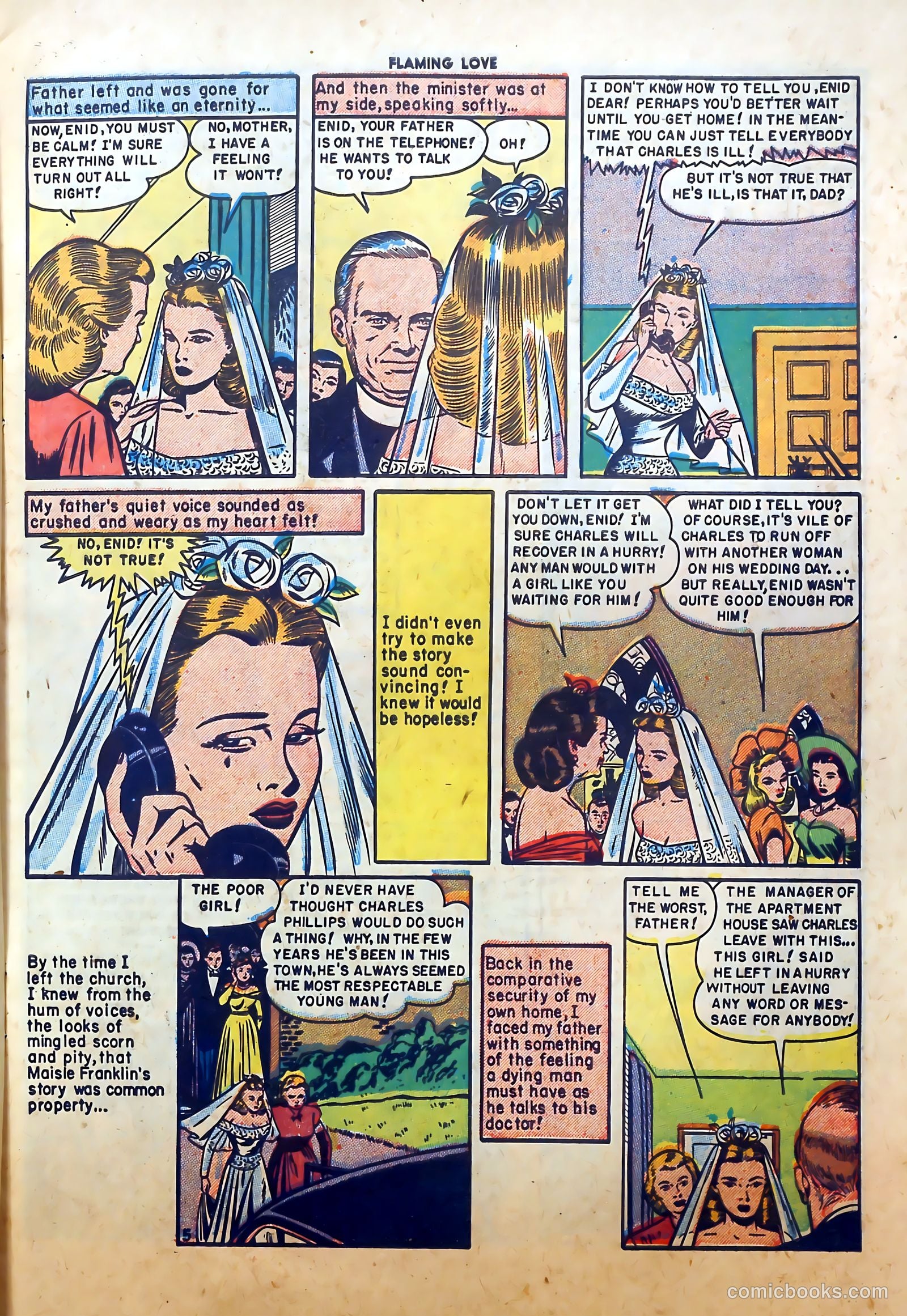 Flaming Love #2 (1950) — page 7 of 36