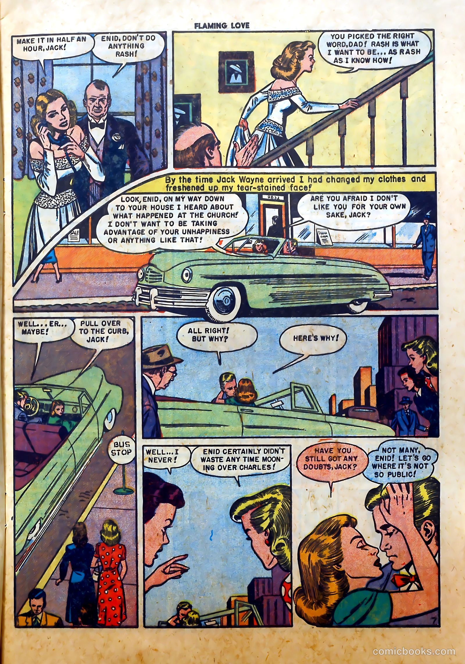 Flaming Love #2 (1950) — page 9 of 36