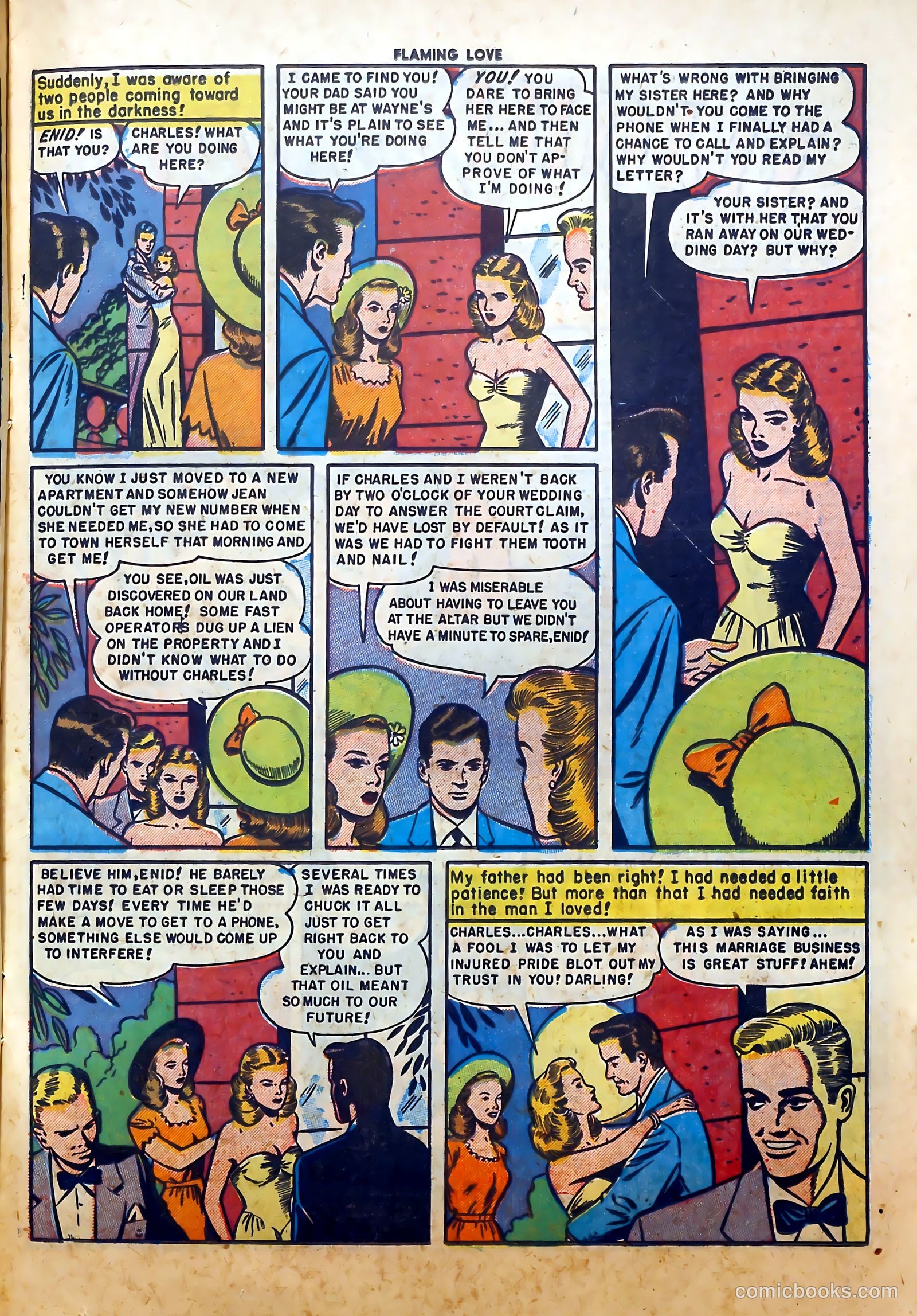 Flaming Love #2 (1950) — page 11 of 36