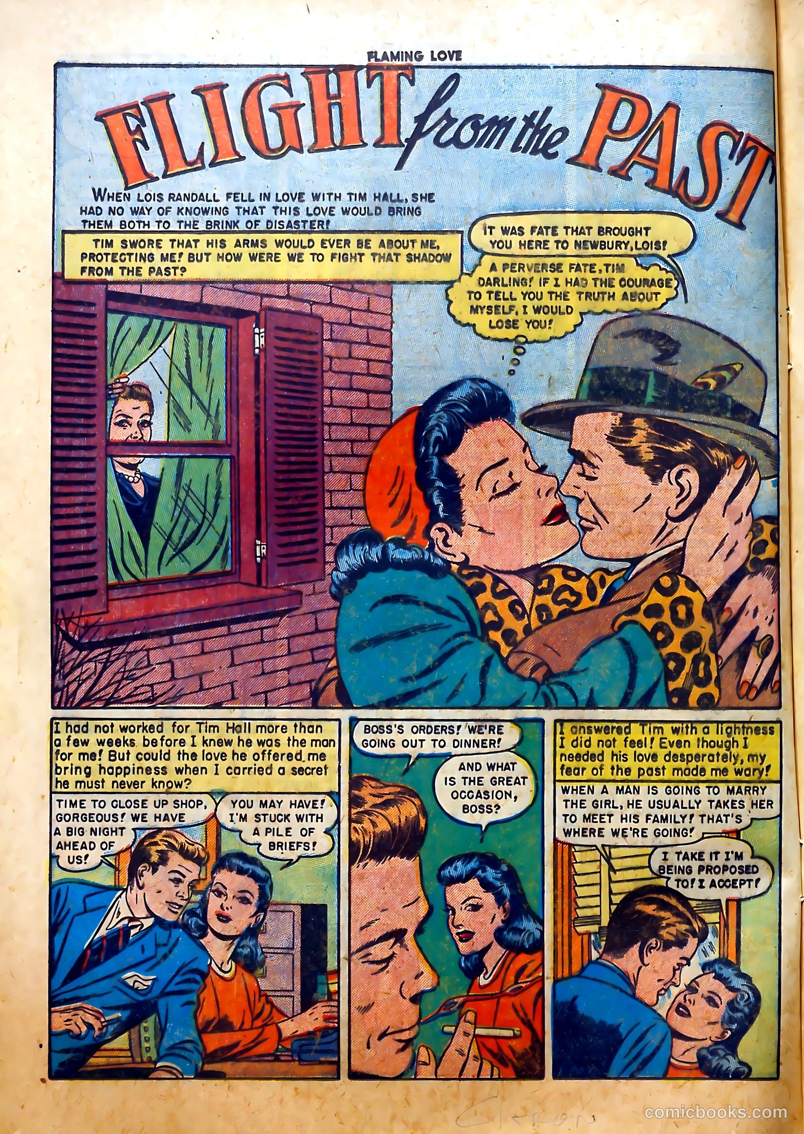 Flaming Love #2 (1950) — page 12 of 36